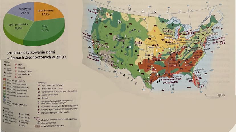 Stany Zjednoczone
Potęga gospodarcza świata Waszyngton
Olympia
O
0
Osalem
Sacramento
0
Oregon
Kalifornia
Ocean
Spokojny
Carson City
Nevada
H