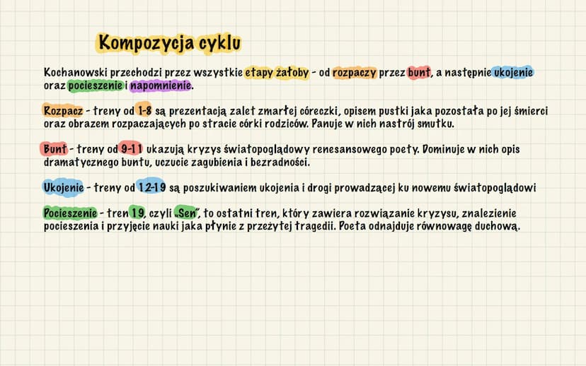 JĘZYK POLSKI Jan Kochanawsle
Żyworys:
Jan Kochanowski urodził się w 1530 r., zmarł w w 1584 r. Pochodził ze średniozamożnej rodziny szlachec
