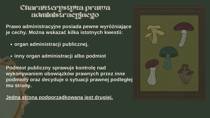 Prawo
Administracyjne
MK Co to jest prawo
administracyjne?
Prawo administracyjne – dział
prawa, który zalicza się do prawa
publicznego Chara