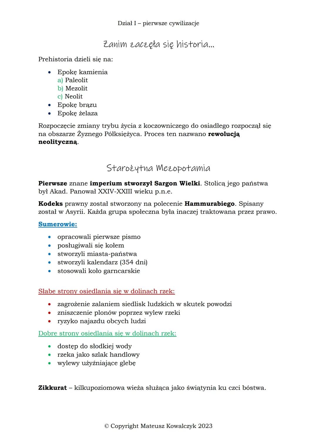 Pierwsze cywilizacje