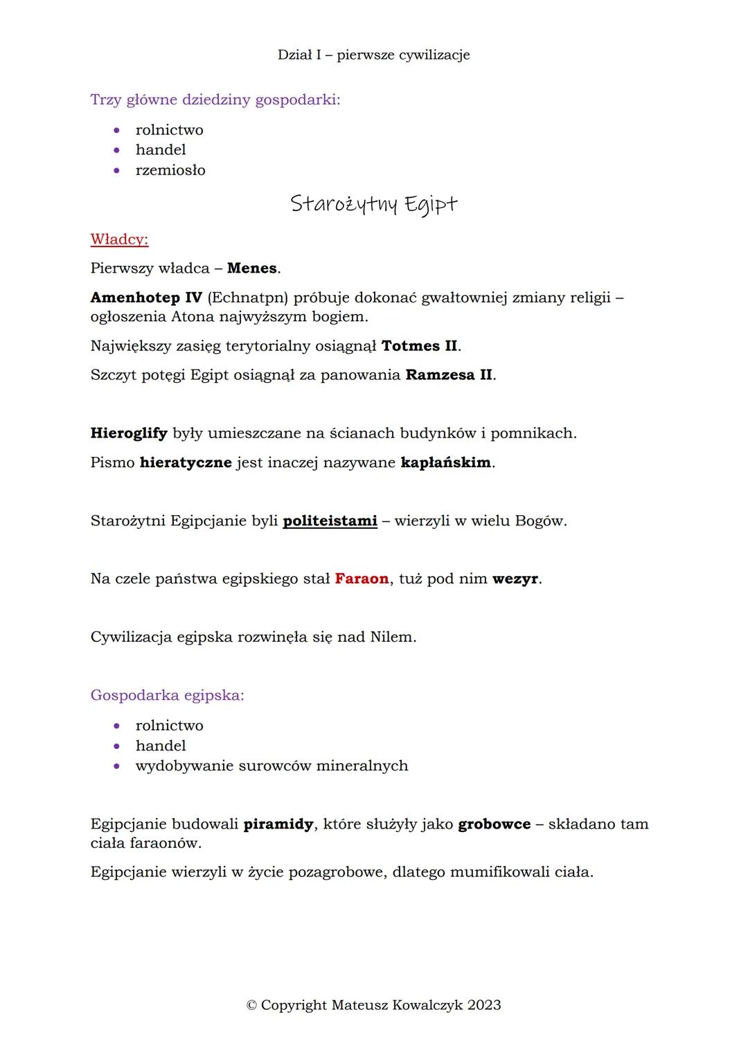 Prehistoria dzieli się na:
Epokę kamienia
a) Paleolit
b) Mezolit
c) Neolit
Epokę brązu
● Epokę żelaza
Rozpoczęcie zmiany trybu życia z koczo