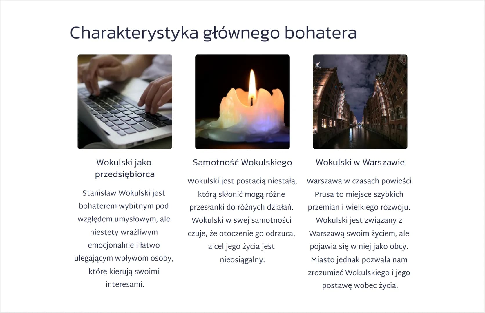 "Lalka" Bolesława Prusa
Powieść "Lalka" Bolesława Prusa to dzieło, które na zawsze zapisze się
w historii literatury polskiej. Przez wiele l
