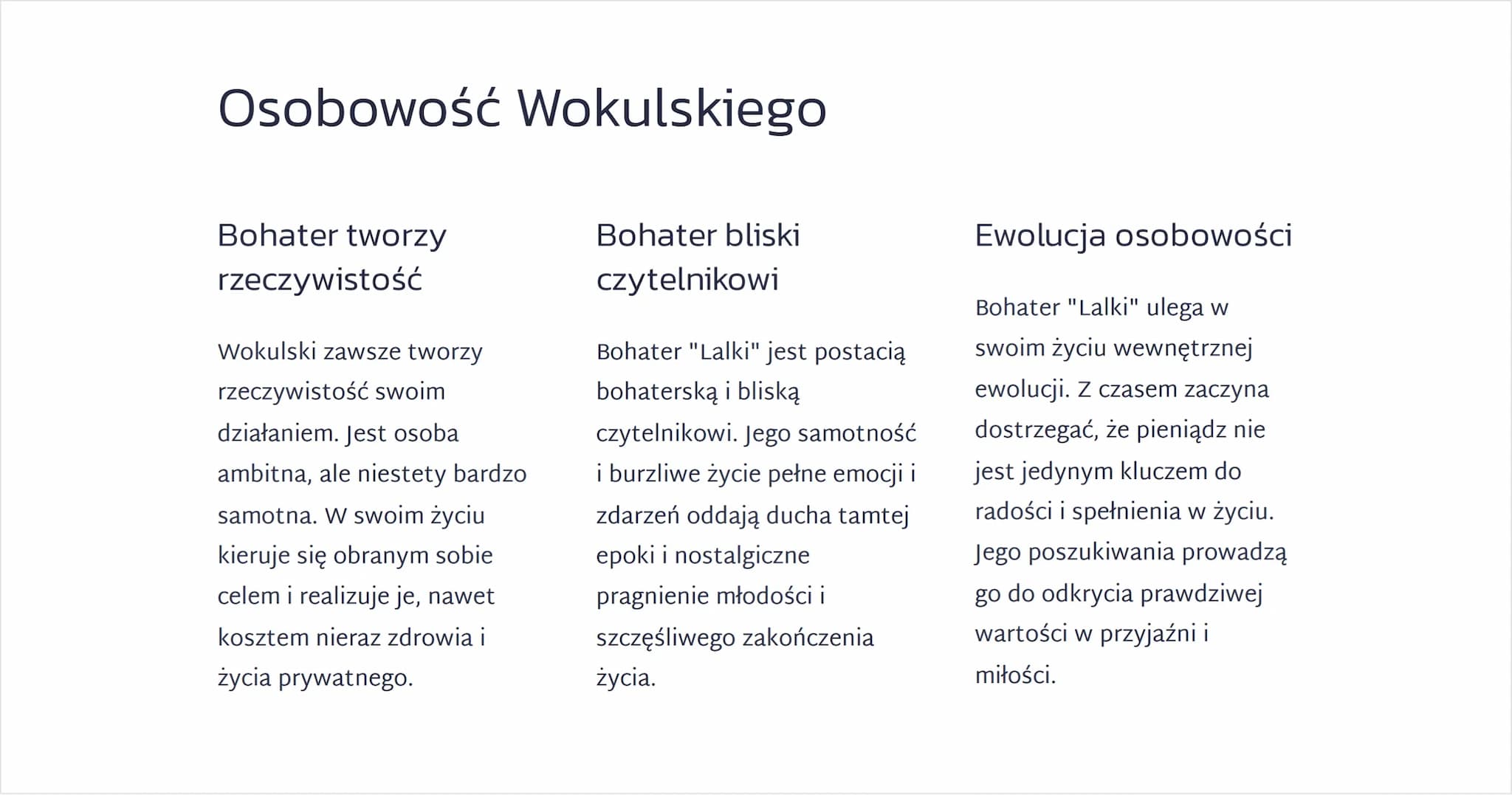 "Lalka" Bolesława Prusa
Powieść "Lalka" Bolesława Prusa to dzieło, które na zawsze zapisze się
w historii literatury polskiej. Przez wiele l