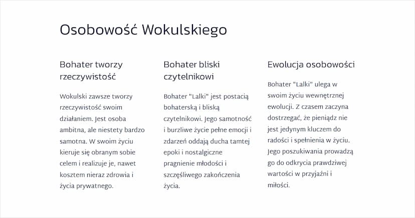 "Lalka" Bolesława Prusa
Powieść "Lalka" Bolesława Prusa to dzieło, które na zawsze zapisze się
w historii literatury polskiej. Przez wiele l