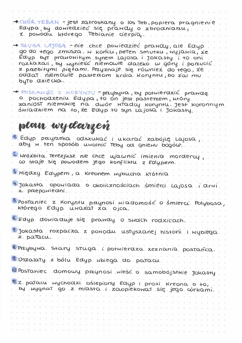 Król Edyp
SOFOKLES
GATUNEK -tragedia
geneza
Jak wszystkie tragedie ta również miała służyć przeżyciu.
katharsis - oczyszeniu. wewnętrznemu, 