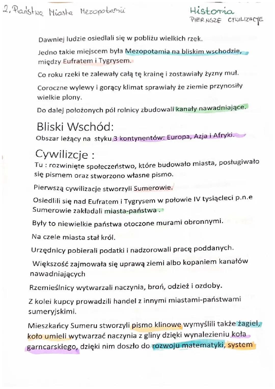  Państwa miasta Mezopotami