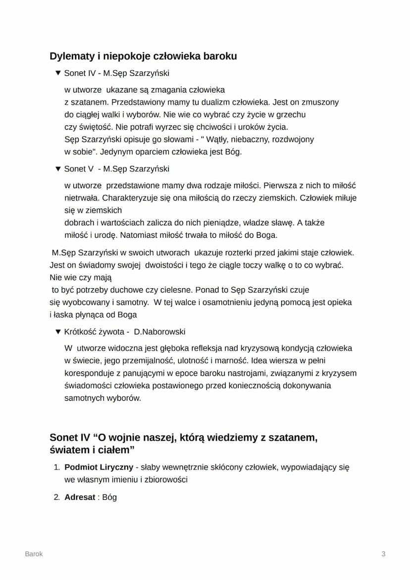 Barok
Barok
Główny kierunek w kulturze europejskiej, którego trwanie datuje się od XVII w.
do 1 połowy XVIII w. w Polsce i od końca XVI w do