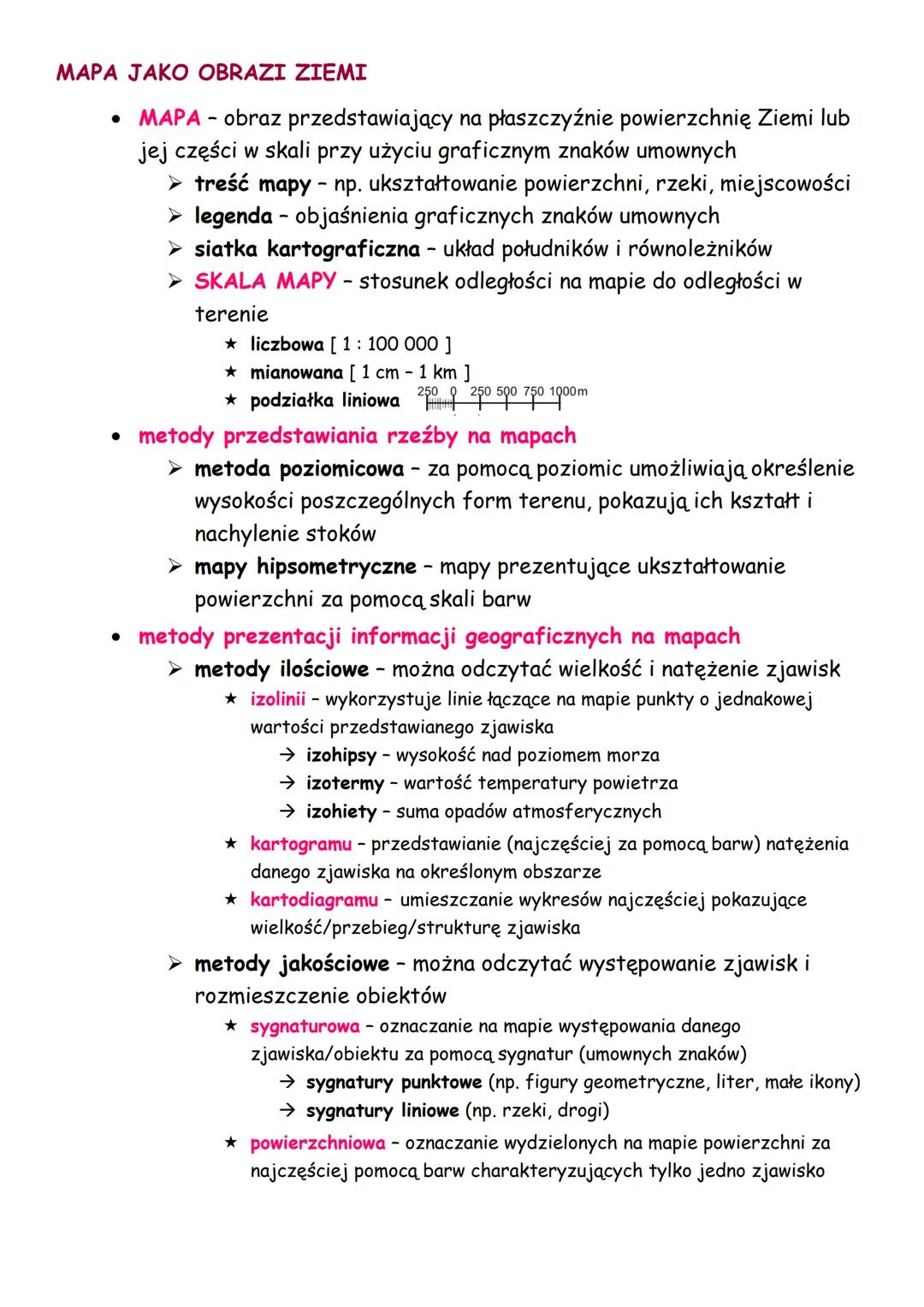 obraz Ziemi
ŹRÓDŁA INFORMACJI GEOGRAFICZNEJ
• źródła informacji geograficznej
➤ podręczniki
> mapy i atlasy (zbiory map o różnej tematyce)
➤