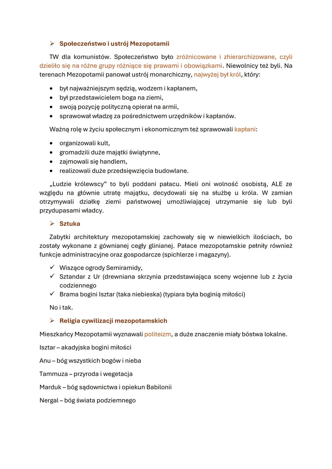 # Starożytność

*   Pierwsze cywilizacje i Mezopotamia

> Pochodzenie człowieka

teoria kreacjonizmu - ludzie zostali stworzeni przez jedneg