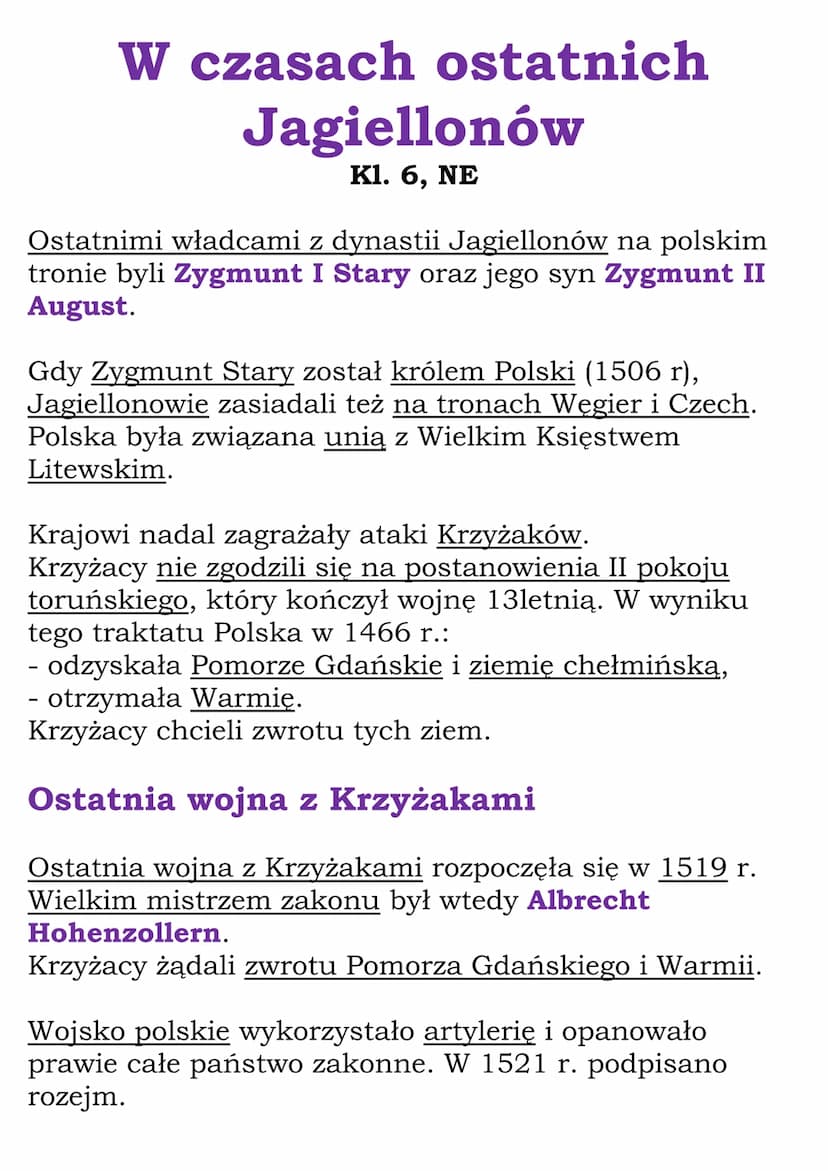 W Rzeczypospolitej
szlacheckiej
kl 6, NE,
cały rozdział II
Demokracja szlachecka
Szlachta - potomkowie rycerzy, zajmujący się zarządzaniem
s