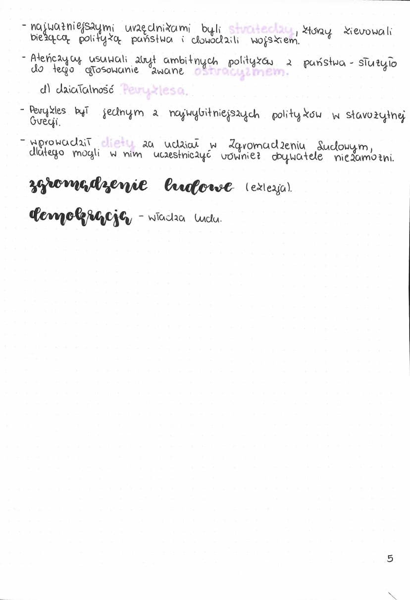 Ateńska Demokracia
Ateny- jedna z najwięzszych poleis greckich.
Pieuwotny ustroj Aten i pierwsze veformy polityczne.
al początkowo w Atenach