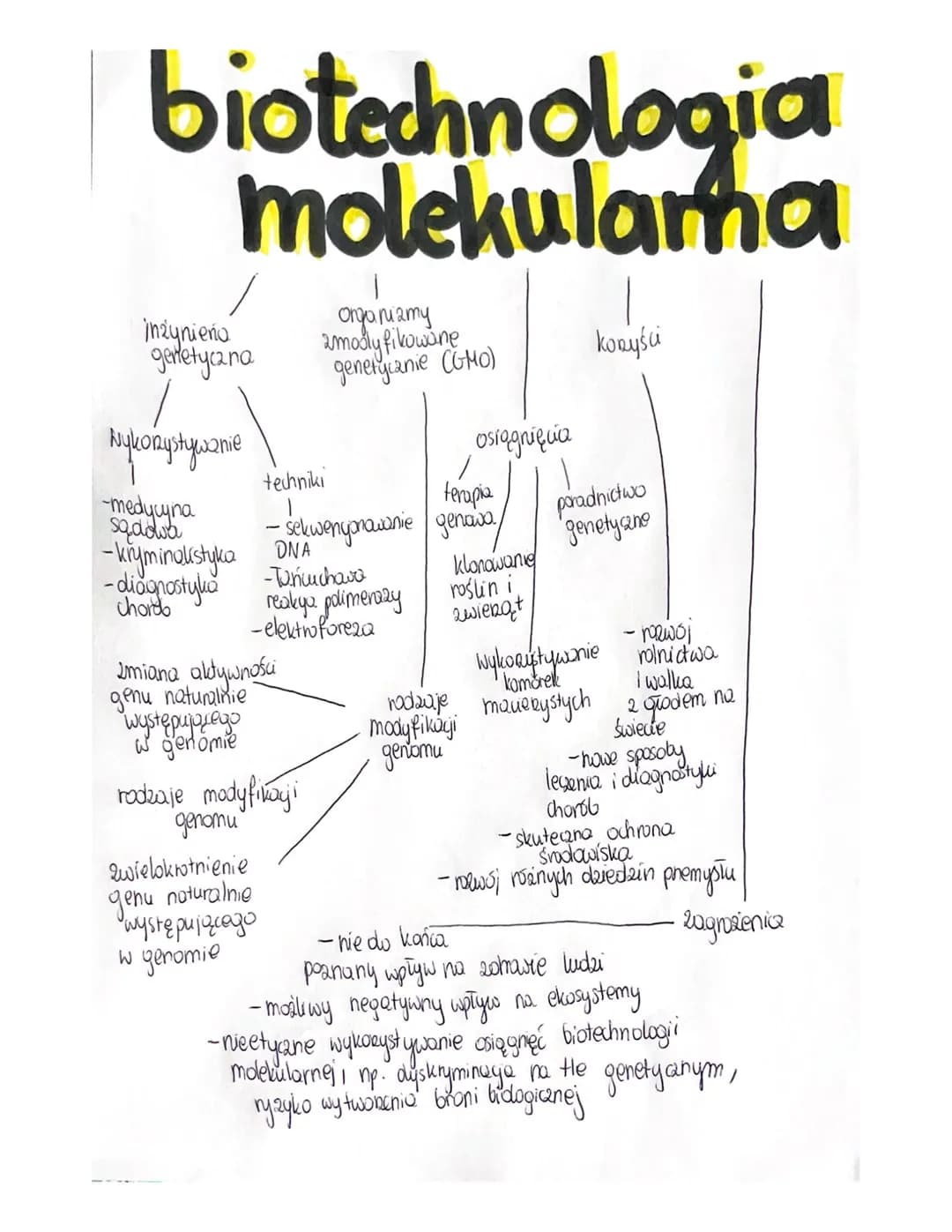 biotechnologia
molekularna
inżynieńa
getletyczna
wykorzystywanie
-medycyna
sądowa
- kryminalistyka
-diagnostyka
chordb
Organizmy
zmodyfikowa
