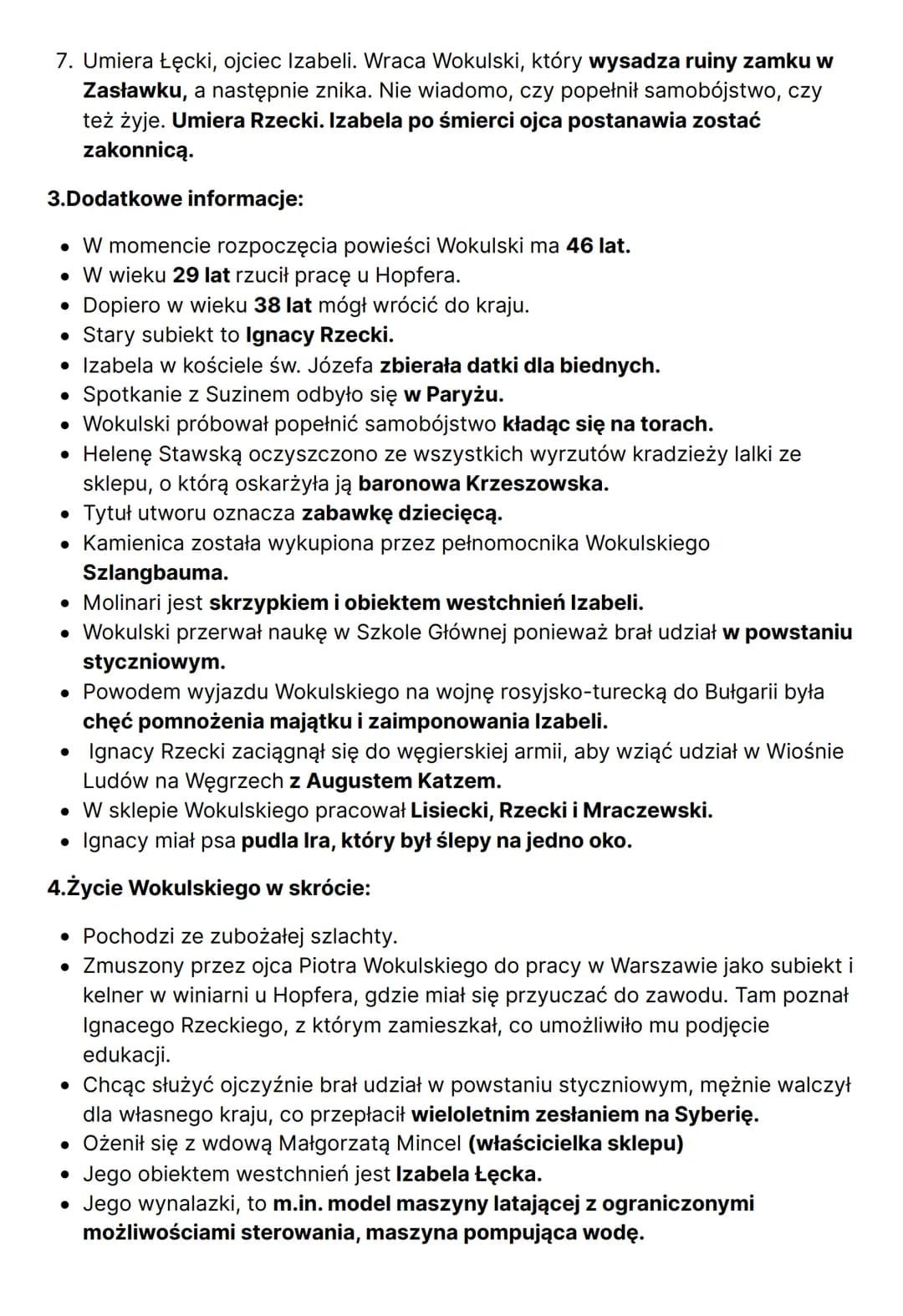 LALKA
Autorem powieści obyczajowo-społecznej jest Bolesław Prus (czyli właściwie
Aleksander Głowacki, który ukrywał się pod tym pseudonimem)