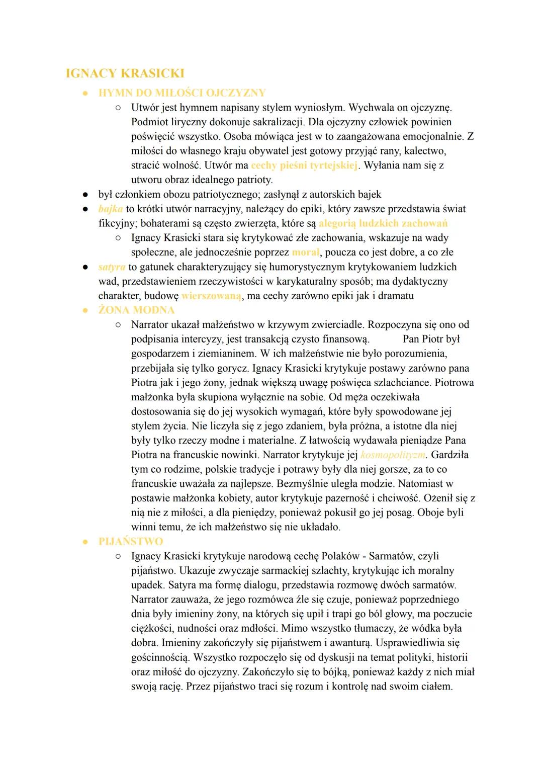 OŚWIECENIE
●
trwało od pierwszych lat XVII wieku do lat 70. XVIII wieku
O w Polsce trwało od końca XVII wieku do 1822 roku (Adam Mickiewicz
