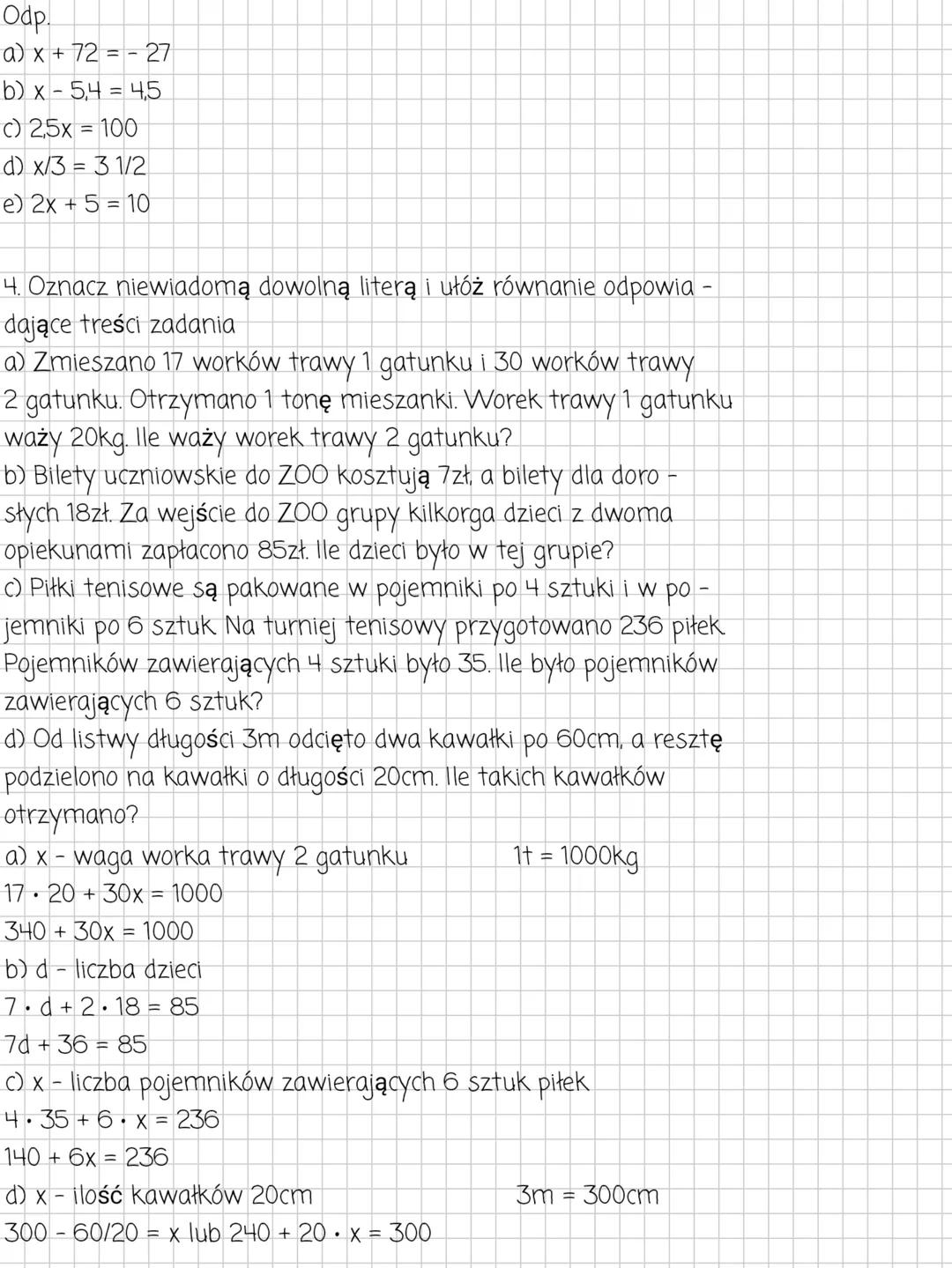 # matematyka
wyrazenia algebraiczne
i rownania
zapisywanie wyrazen algebraicznych
liczba o 3 większa od x ---> x +3
liczba o 5 mniejsza