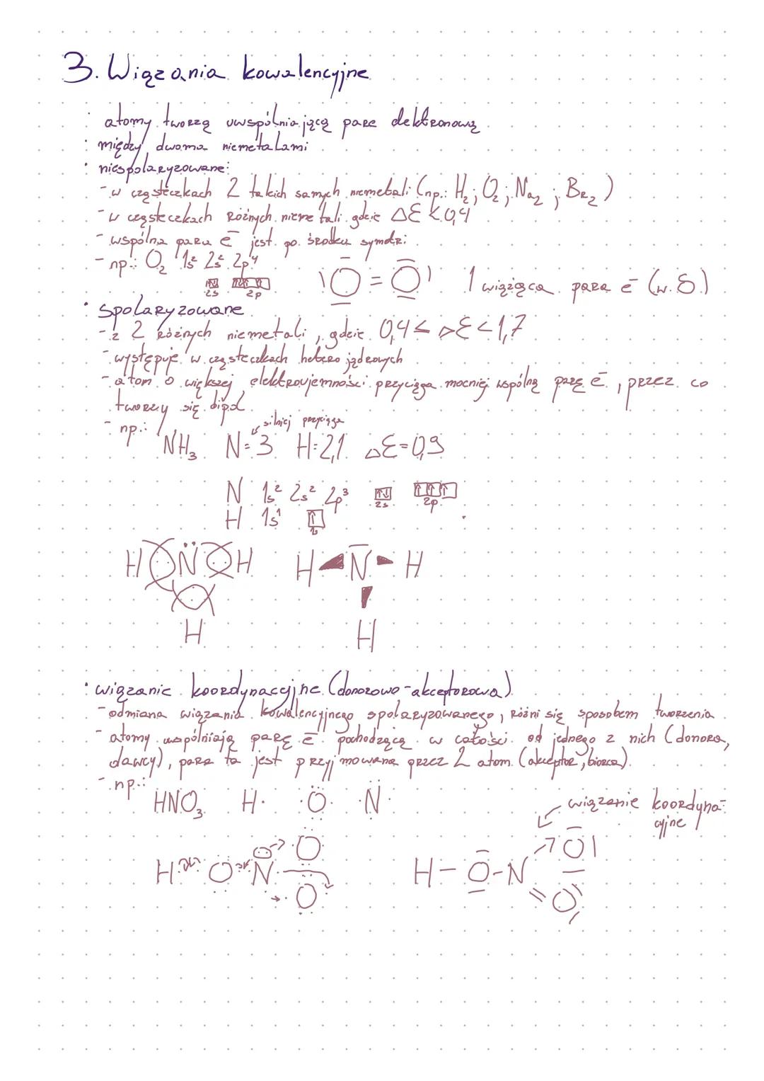 # Wiązania chemiczne
Jonowe
kowalencyjne
metaliczne
nicspolaryzowane spolaryzowane koordynacyjne
1. Powstawanie wiązań chemicznych
• 128s