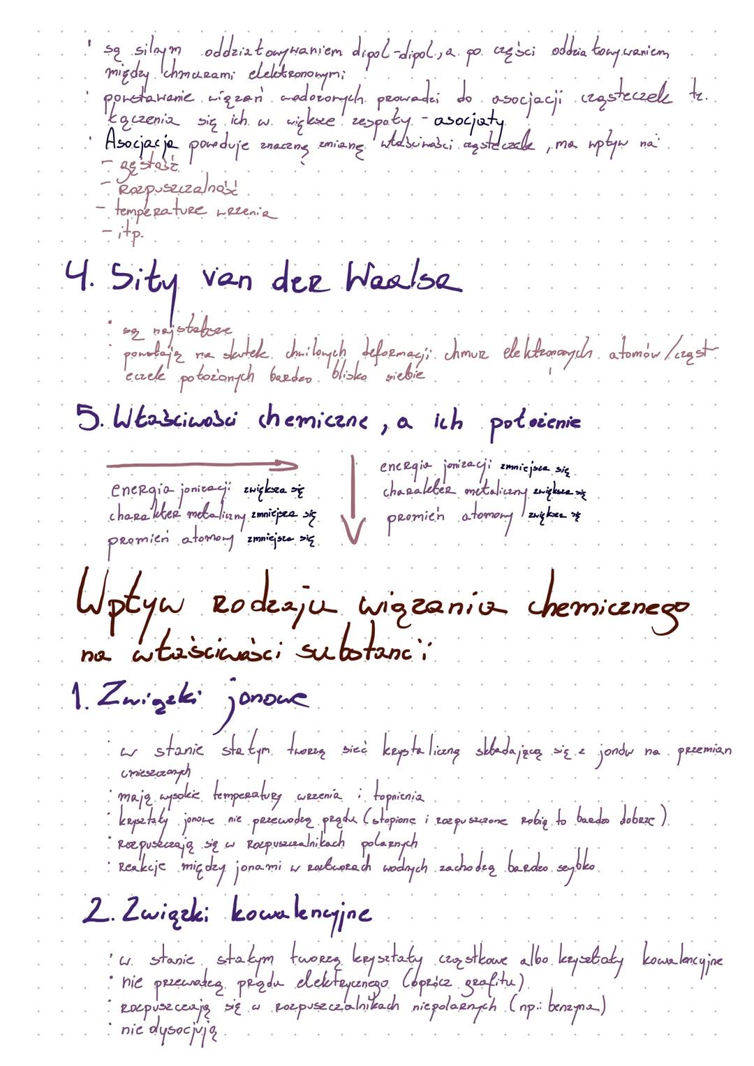 # Wiązania chemiczne
Jonowe
kowalencyjne
metaliczne
nicspolaryzowane spolaryzowane koordynacyjne
1. Powstawanie wiązań chemicznych
• 128s
