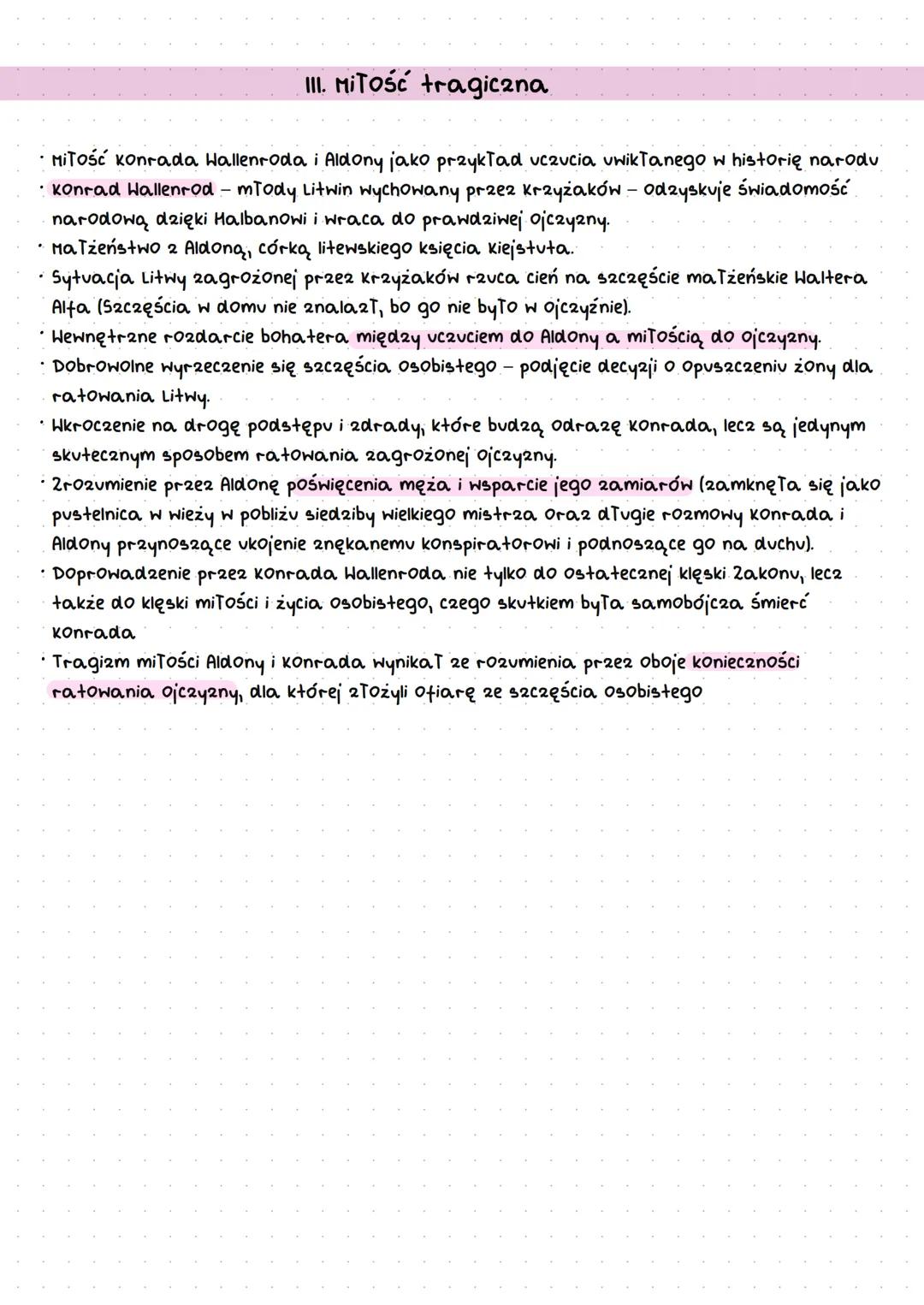 Courad Wallenrod
↳> powstanie dekabrystów- impuls do napisania utwory, wtedy poeta
zrozumiał, że jedną skuteczną walką 2 caratem jest spisek