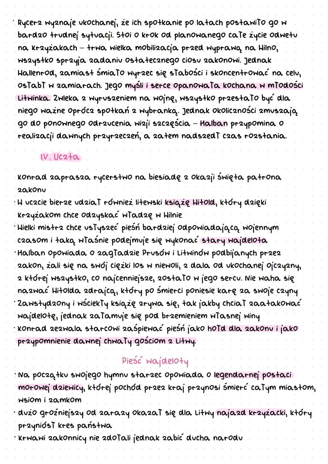 Courad Wallenrod
↳> powstanie dekabrystów- impuls do napisania utwory, wtedy poeta
zrozumiał, że jedną skuteczną walką 2 caratem jest spisek