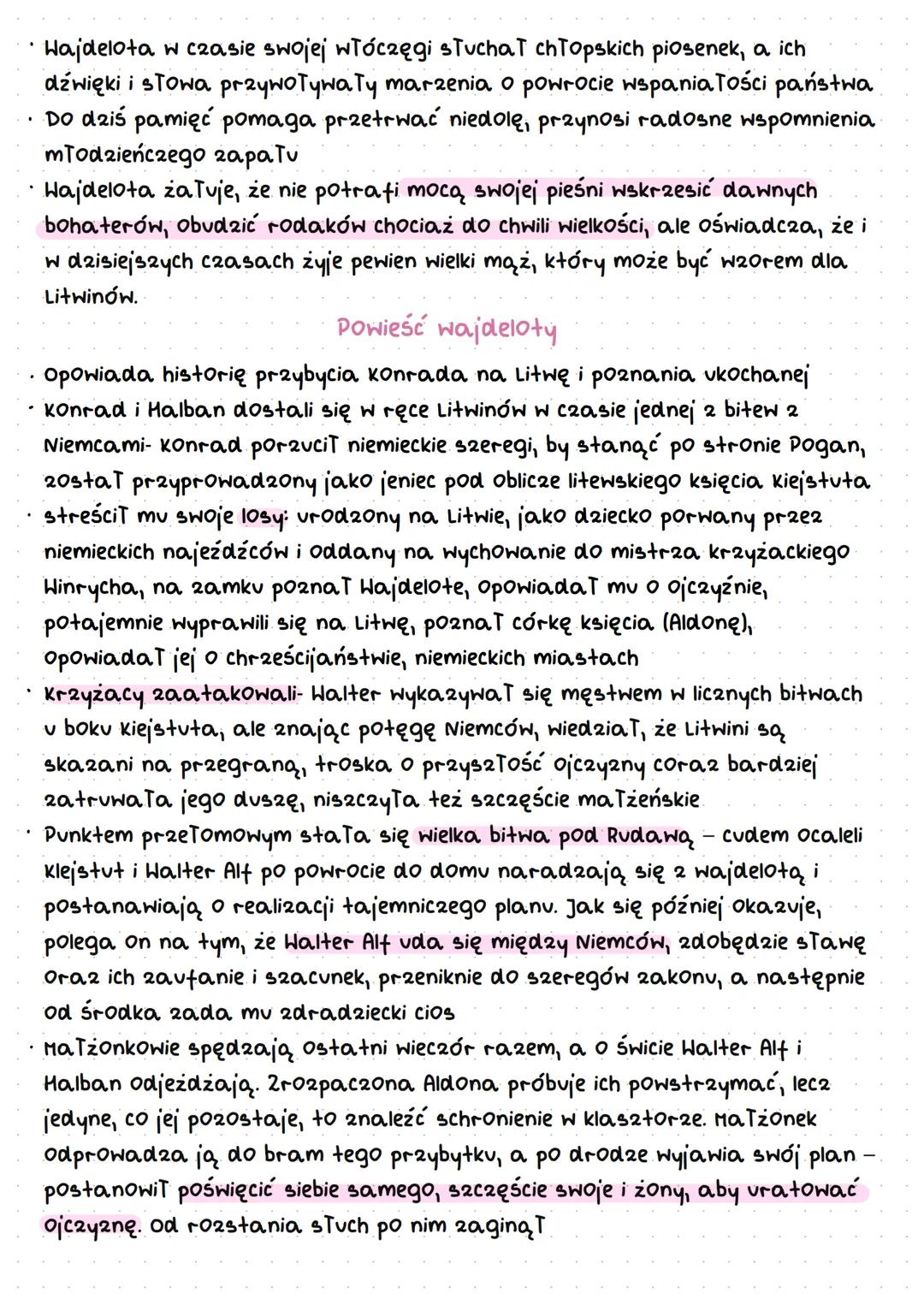 Courad Wallenrod
↳> powstanie dekabrystów- impuls do napisania utwory, wtedy poeta
zrozumiał, że jedną skuteczną walką 2 caratem jest spisek