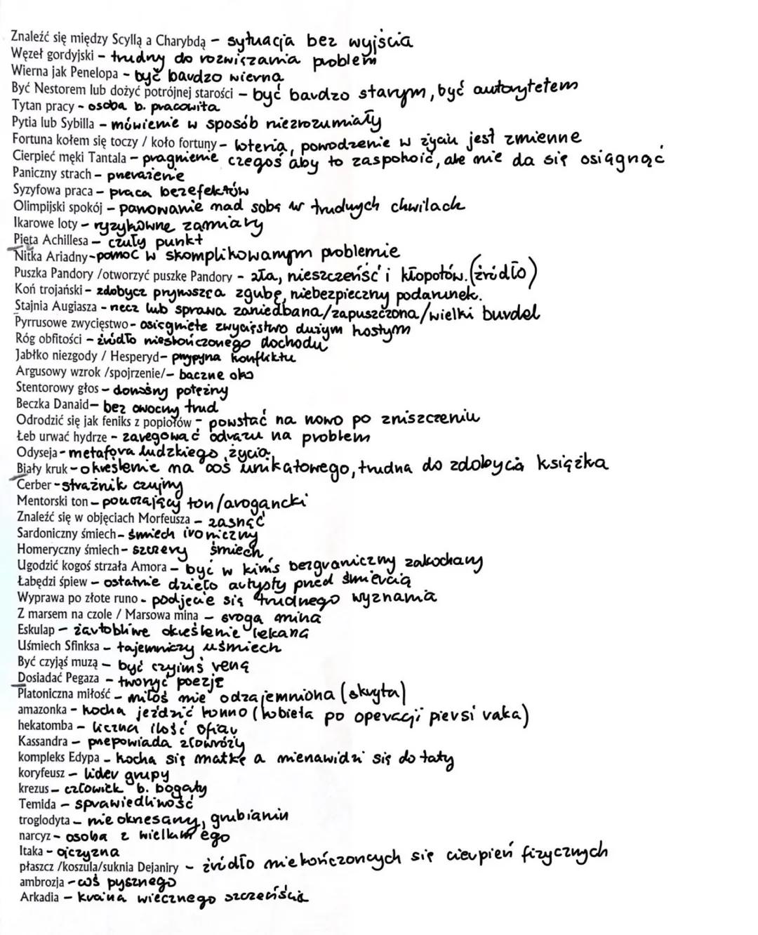 może się
przydać →
1. Czym jest mit, mitologia. Rozumieć hasło politeizm.
mit to opowieść swięta, jest to epika. Mity mówię nam
o początkach