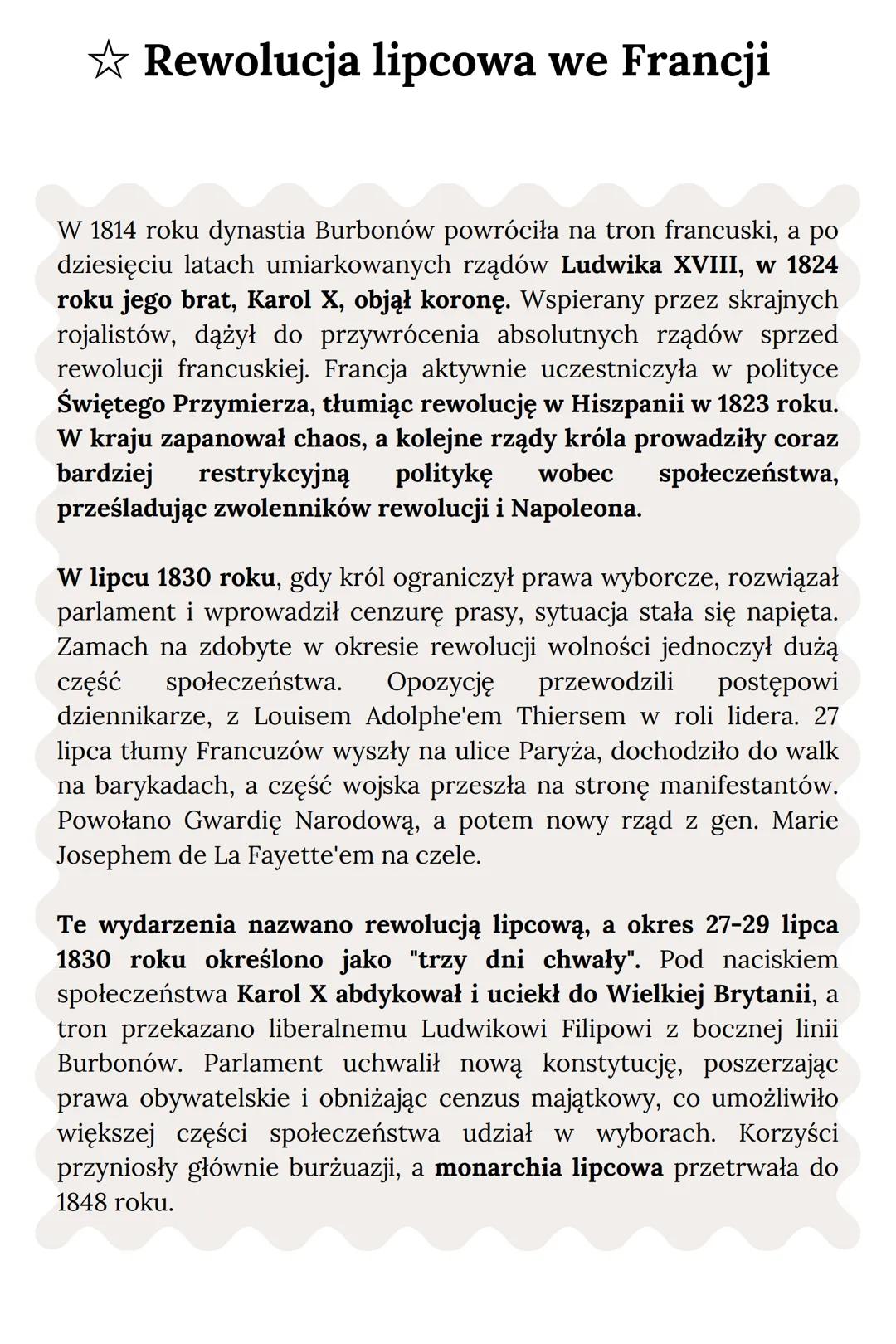 # Nowy czy stary porządek w Europie
✩Przeciwko systemowi
wiedeńskiemu.
Wiele państw przez porządek wprowadzony na kongresie
wiedeńskim nie