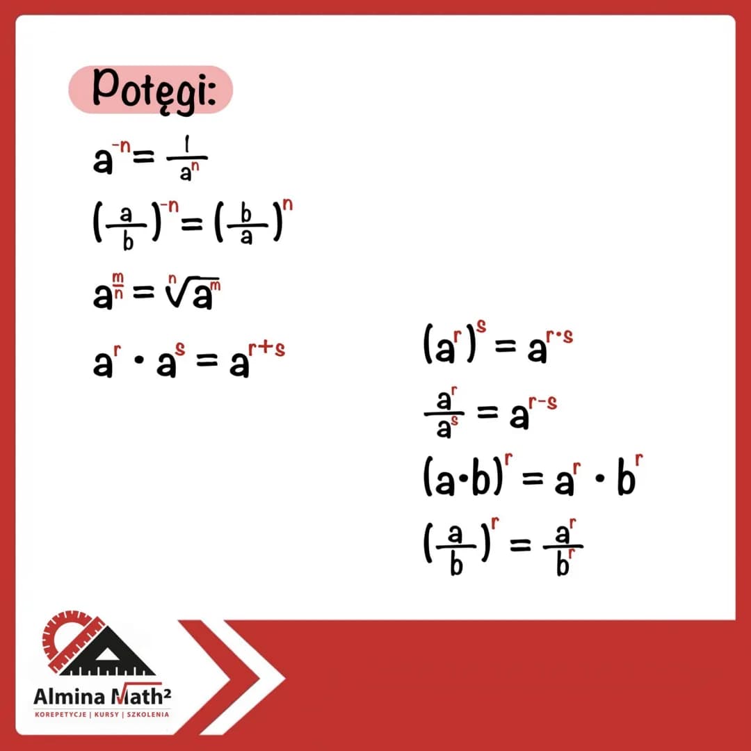 Działania na potęgach – strona 1
