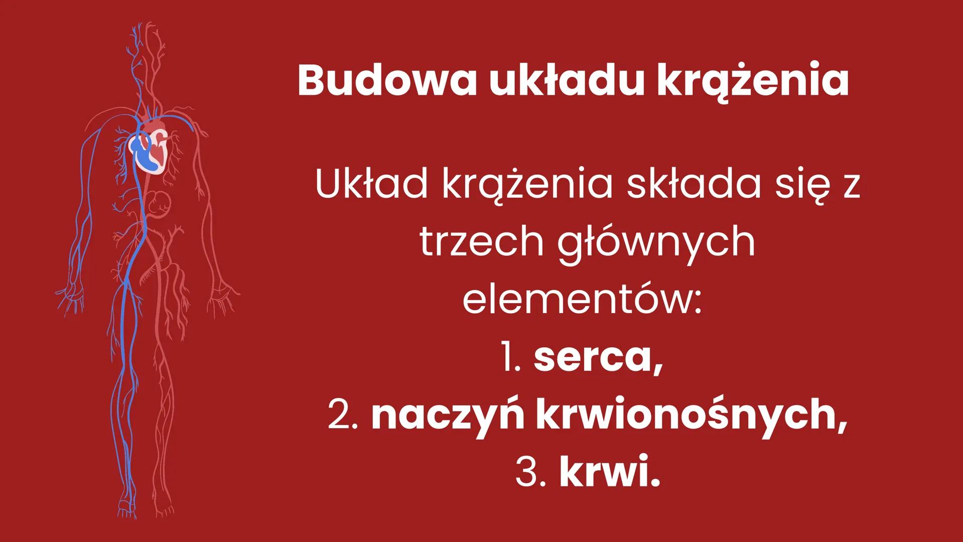 CHOROBY UKŁADU
KRĄŻENIA + Układ krążenia - definicja
Układ krążenia, znany również jako układ
sercowo-naczyniowy, to złożony system
biologic