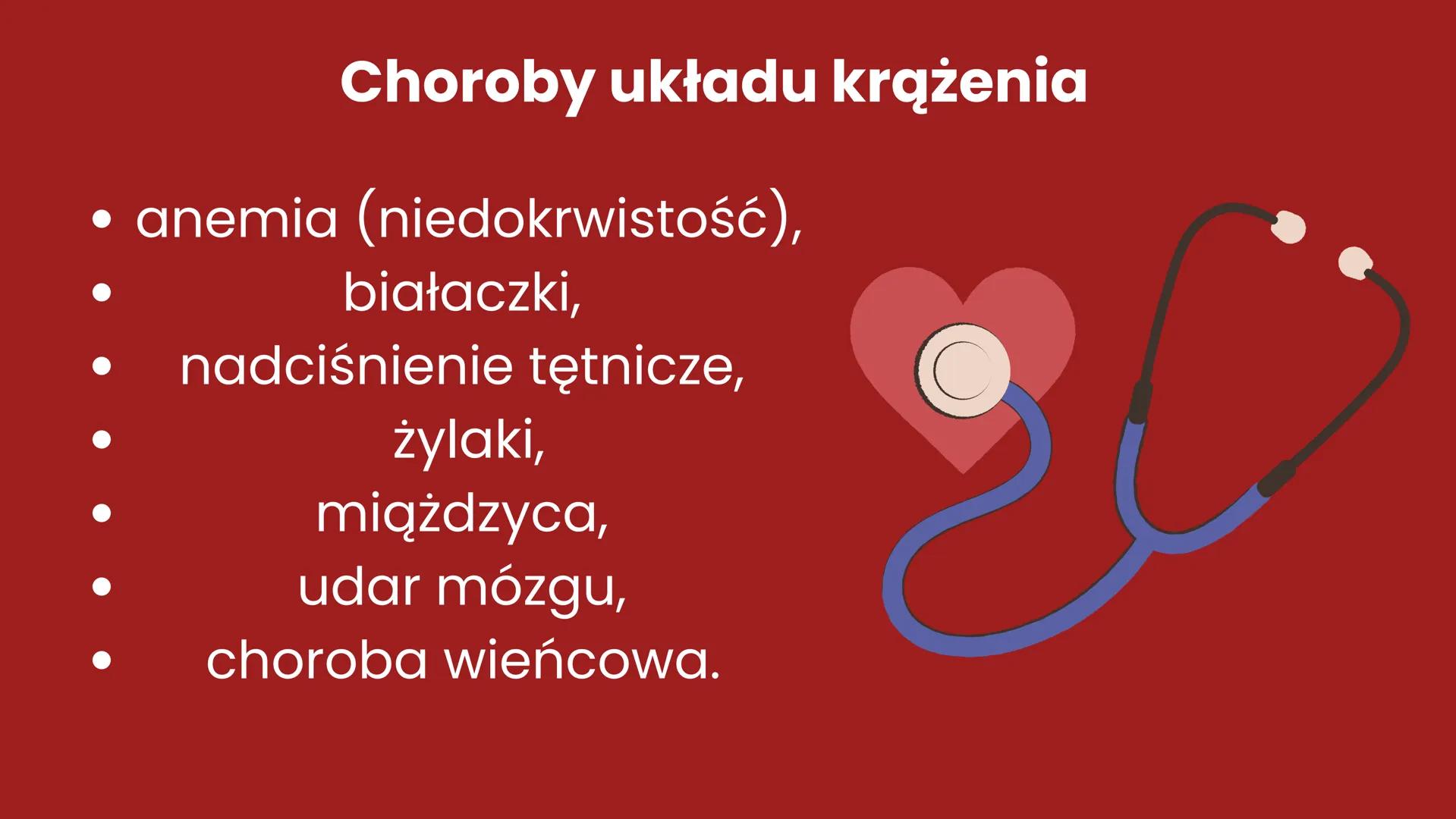 CHOROBY UKŁADU
KRĄŻENIA + Układ krążenia - definicja
Układ krążenia, znany również jako układ
sercowo-naczyniowy, to złożony system
biologic