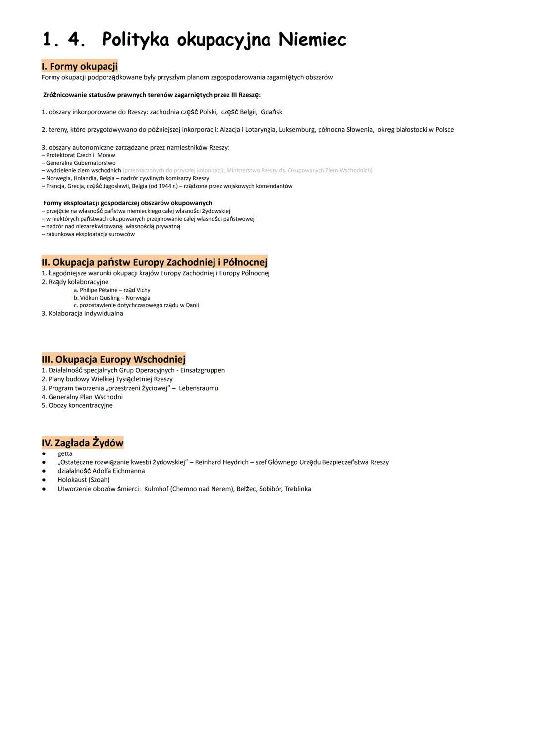 1. 1. WOJNA OBRONNA
I. GENEZA WOJNY
1. Dyplomacja polska i niemiecka przed wybuchem wojny
PAKT RIBBENTROP-MOŁOTOW-23 VIII 1939 r.
pierwotny