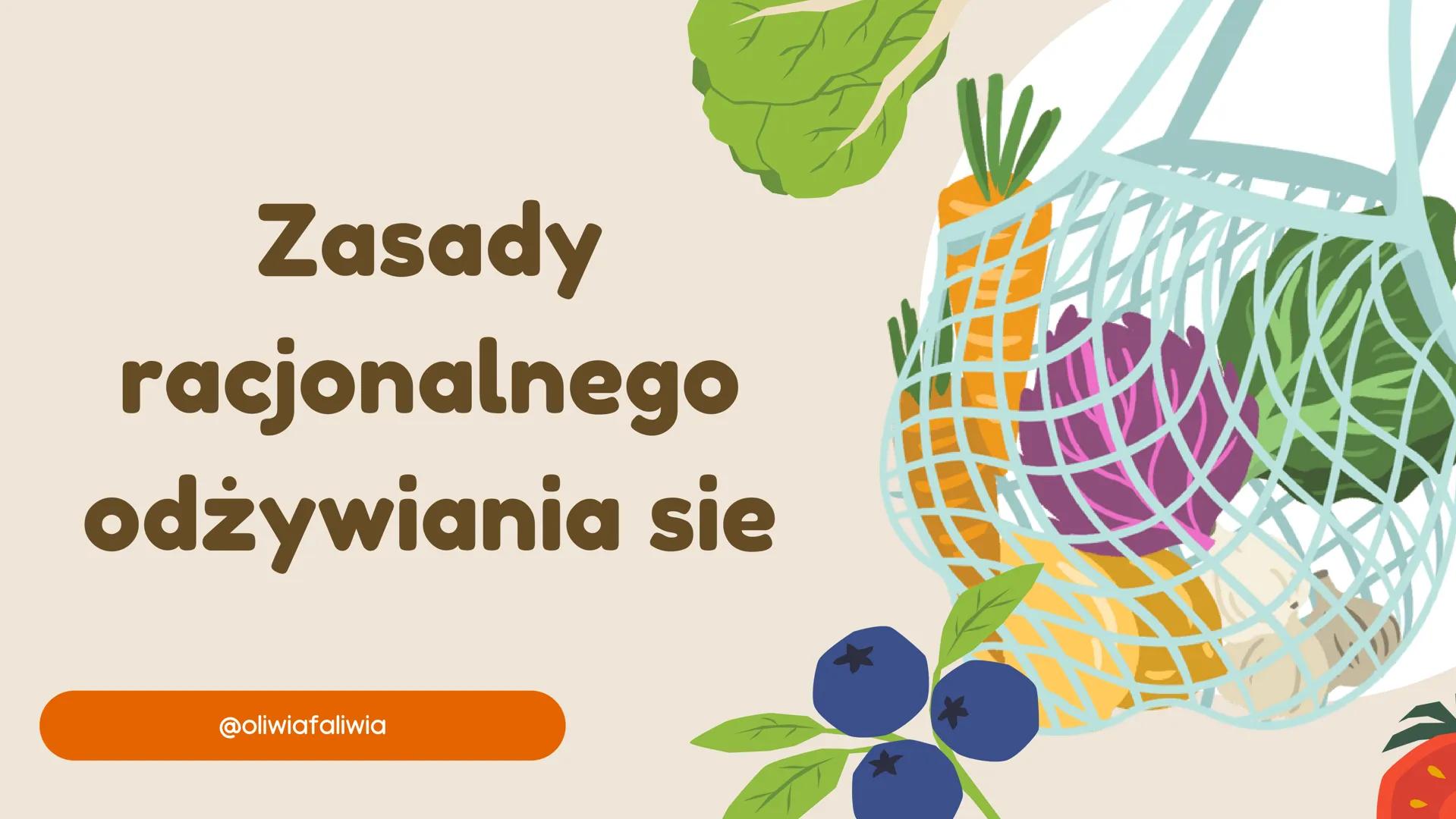 # Zasady
racjonalnego
odżywiania sie
@oliwiafaliwia # Zapotrzebowanie
## organizmu na
### składniki pokarmowe wiek
Od czego zależy?
płeć