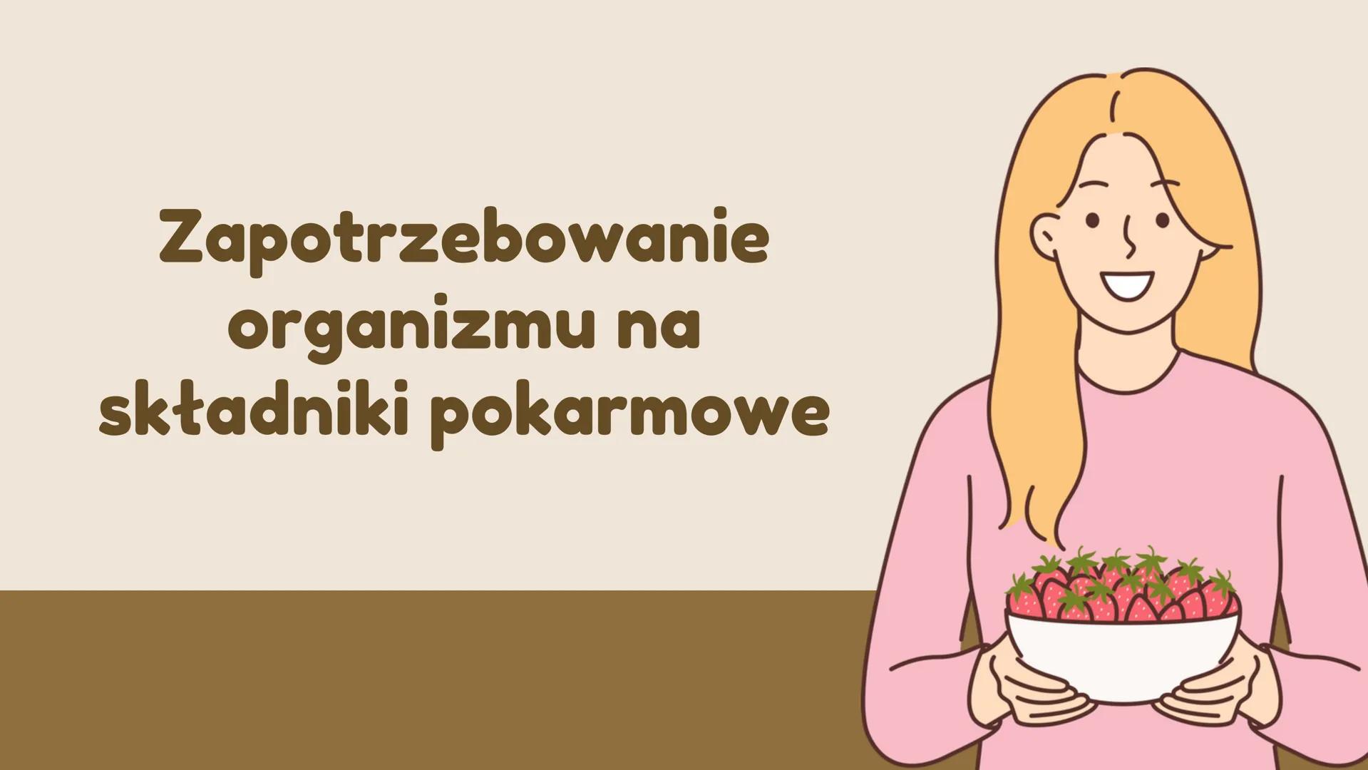 # Zasady
racjonalnego
odżywiania sie
@oliwiafaliwia # Zapotrzebowanie
## organizmu na
### składniki pokarmowe wiek
Od czego zależy?
płeć