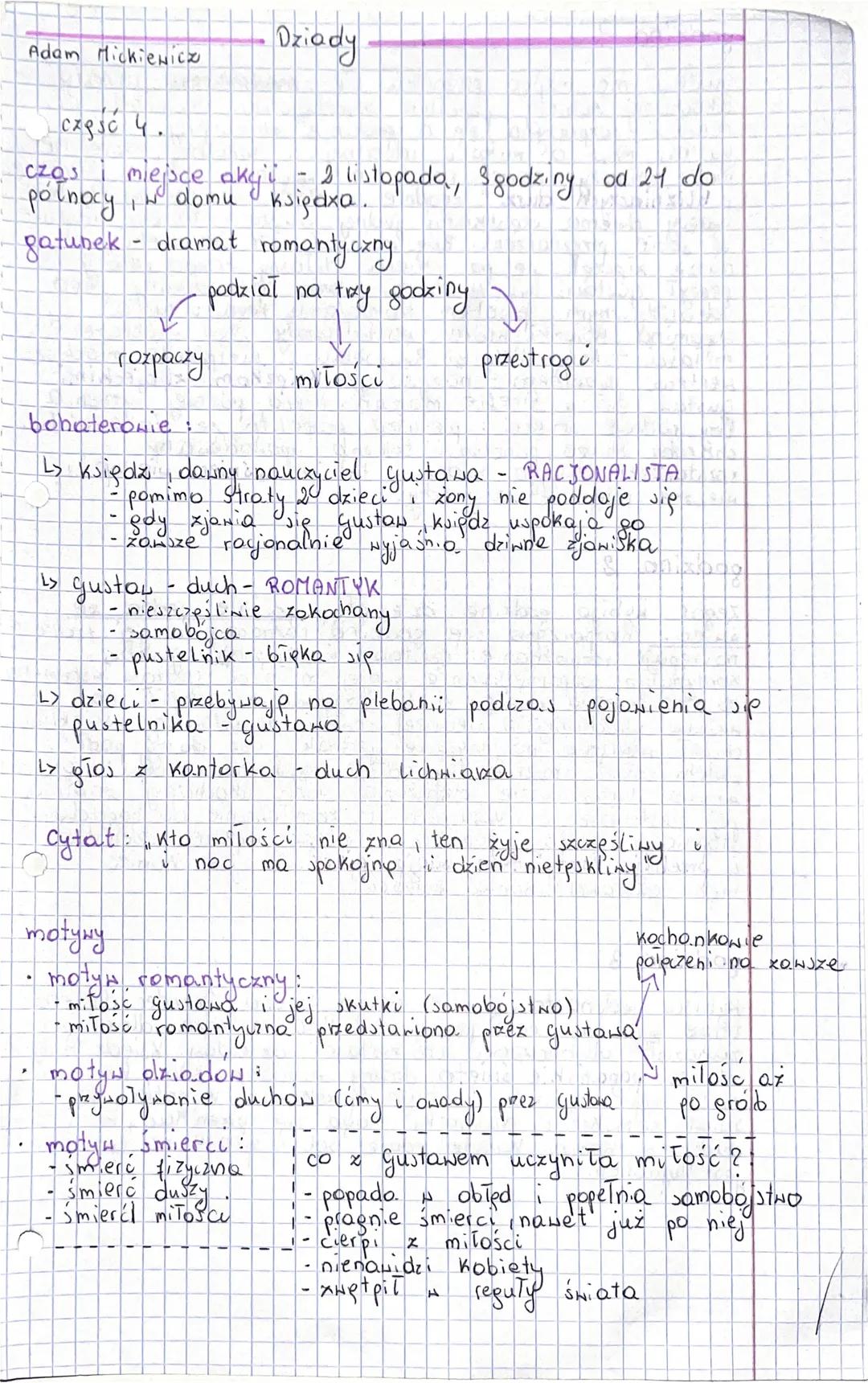 4
L
Adam Mickiewicz
CZOS
północy
gatunek - dramat romantyczny
>
.
miejsce oky i = 2 listopada, godziny od 24 do
w domu księdza.
1
rozpaczy
D