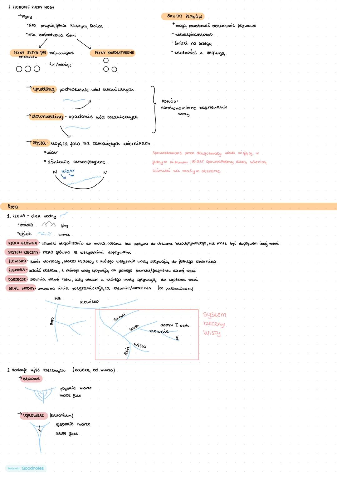Zasoby wodne na Ziemi
1 Obieg wody w przyrodzie
→maty
✰
kontynent
ocean
→ duzy
→C
wiatr
komynent
ocean
kontynent
lub
ocean
3. Temperatura wo