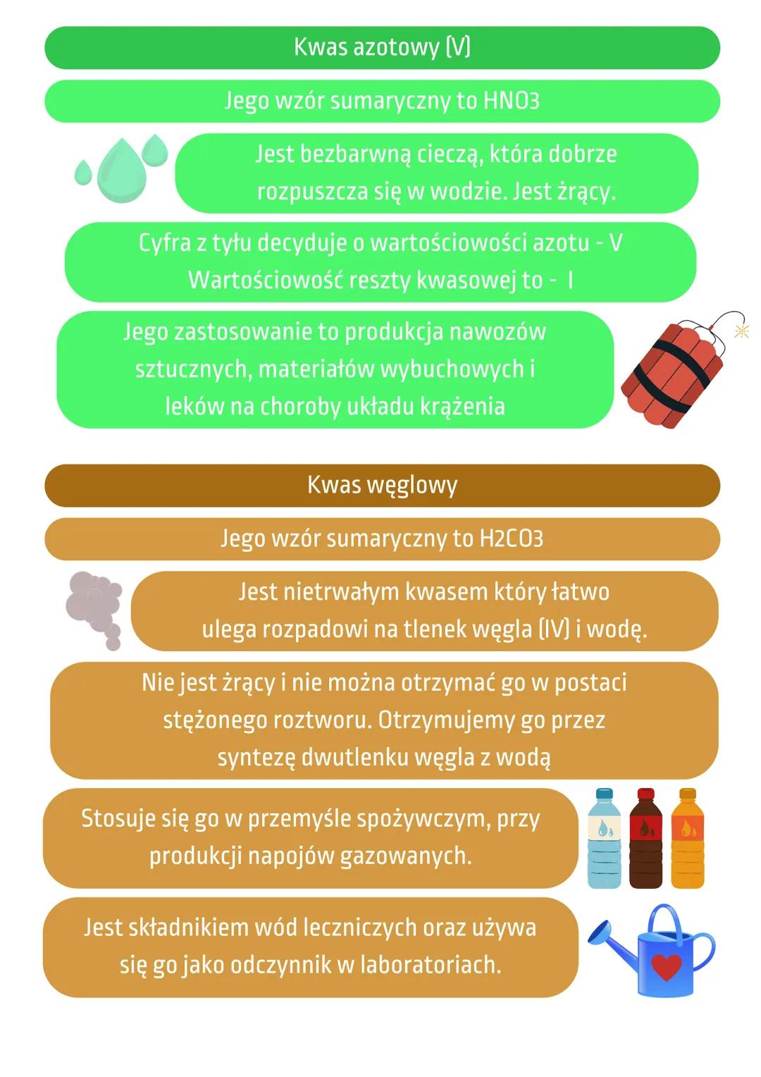 # Kwasy Tlenowe
Czym są kwasy tlenowe?
To kwasy, które zawierają w swojej cząsteczce atom lub atomy tlenu.
Ich końcówka to -owy.
Kwas sia