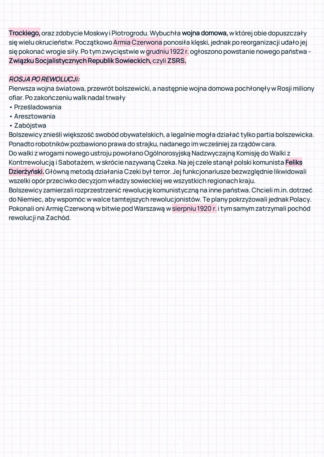 06/03, 18:30
REWOLUCJE W ROSJI
PORAŻKI ROSJI NA FRONCIE:
1914 r. - przystąpienie Rosji do I wojny światowej
Na wybuch I wojny światowej Rosj
