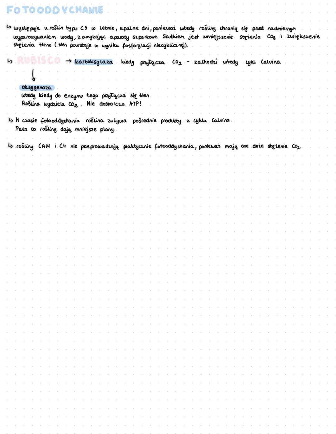 # temat: Odżywianie się roślin. Fotosynteza.
Miękisz polisadowy - tkanka, w której zachodzi fotosynteza
Fotosynteza oksygeniczna to fotosy