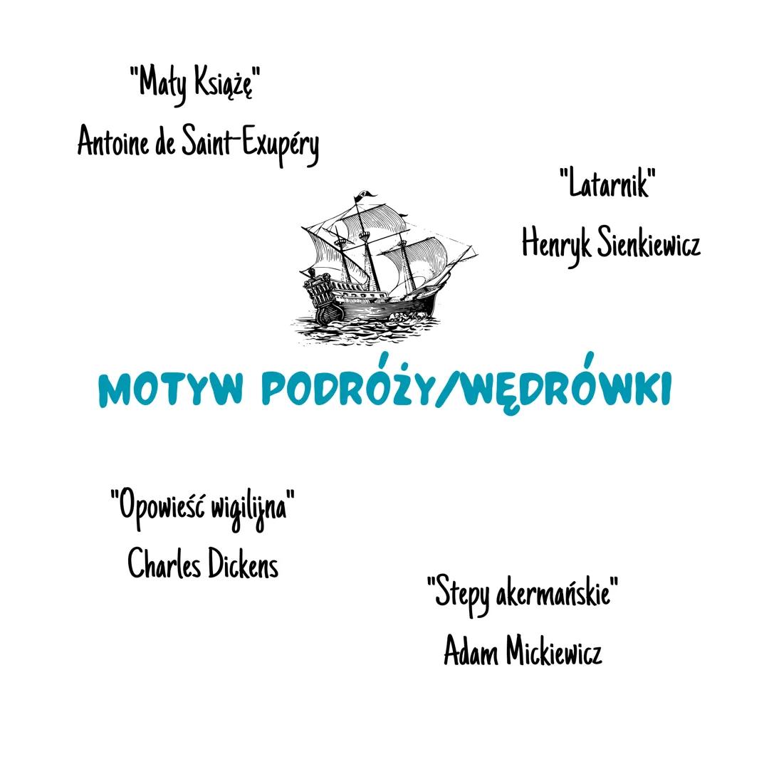 "I
"Kamienie na szaniec"
Aleksander Kamiński
"Treny"
Jan Kochanowski
"Maty Książę"
Antoine de Saint-Exupéry
"Balladyna"
Juliusz Słowacki
MOT