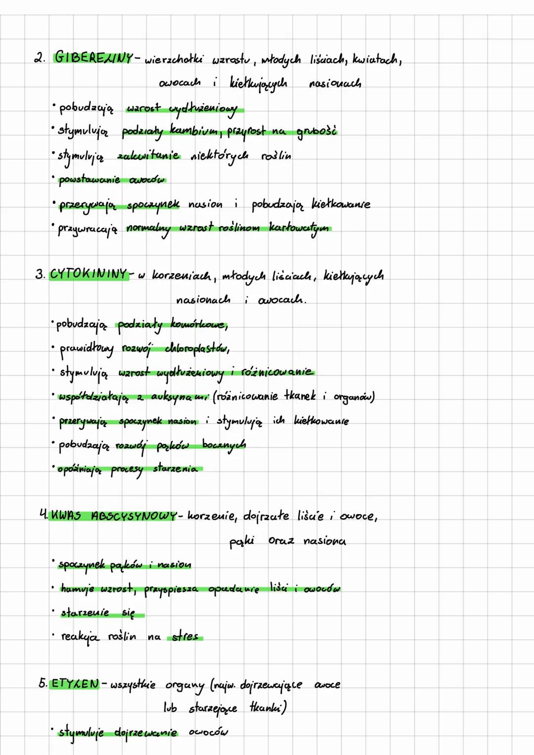 Normony roślinne
• Powstają
w wierzchołkach
Wb
wzrostu, młodych liściach.
nasionach
Cechy
- działają
w bardzo małych stężeniach
- działają p