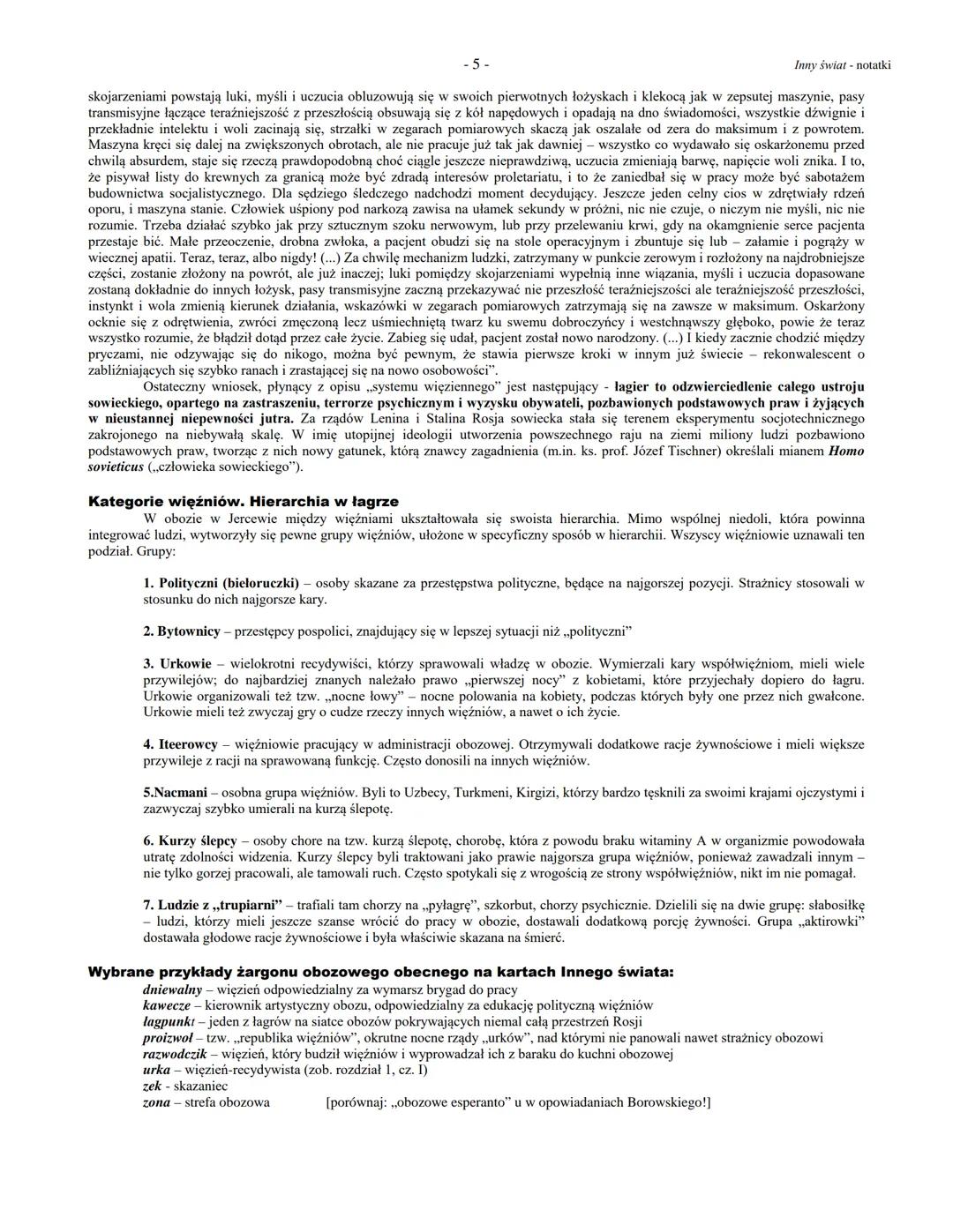 Biogram autora
-1-
Gustaw Herling-Grudziński, Inny świat. Zapiski sowieckie (1953 - I. wyd. polskie)
Inny świat notatki
Gustaw Herling-Grudz