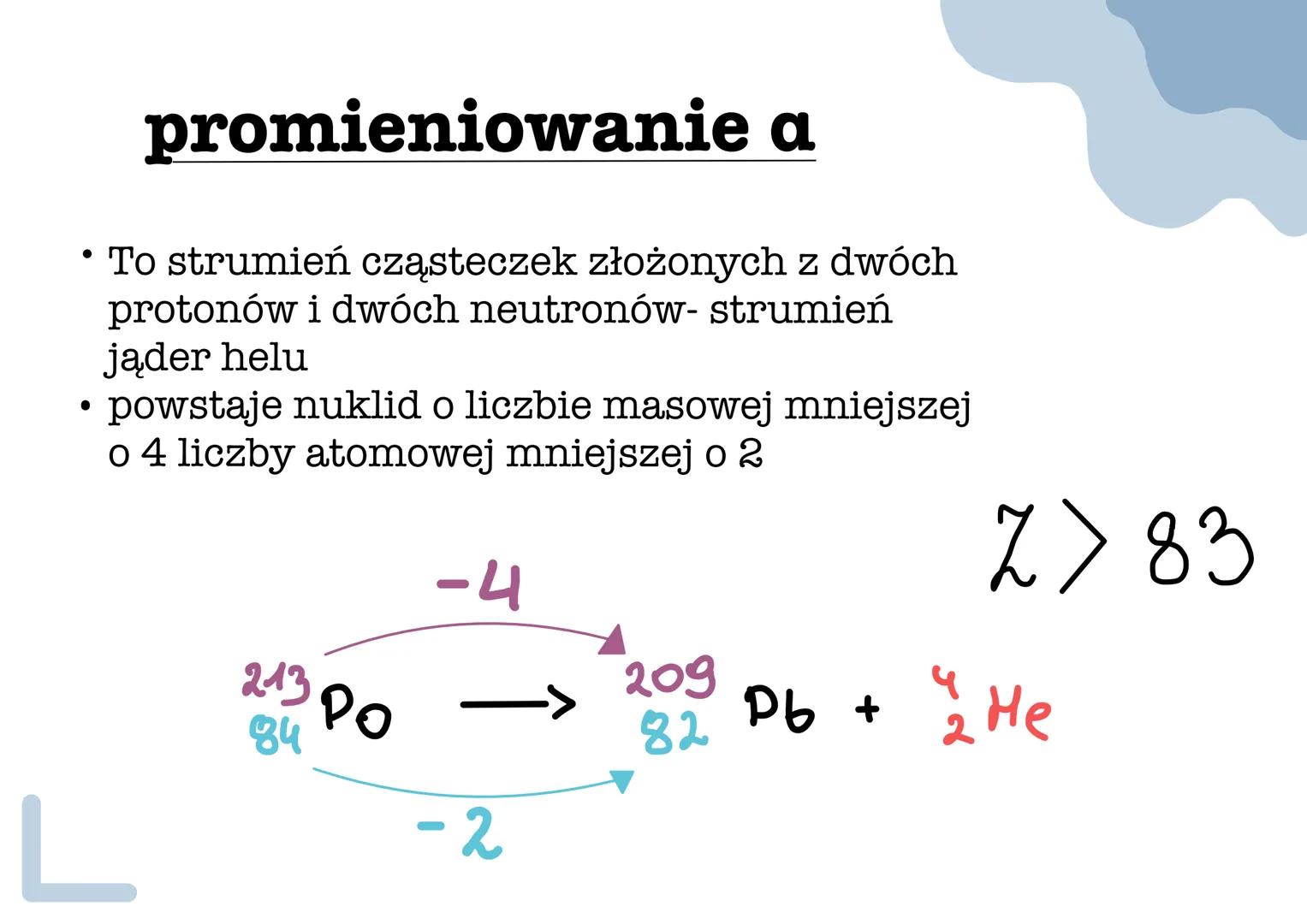 izotopy
Izotopy to odmiany tego
samego pierwiastka, które
różnią się od siebie liczbą
masową (A)
stała
A
2
E
olla danego
izotopu !!!
L izoto