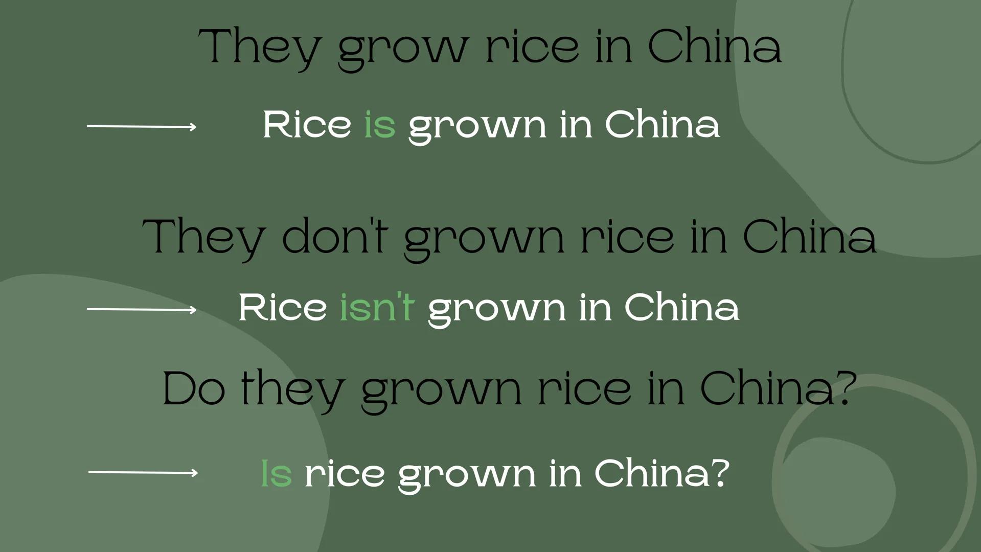 Passive voice Budowa
Subject + to be + Past
Participle Kiedy
używamy?
Gdy chcemy
przekazać, że efekt jest
ważniejszy niż
wykonawca czynności