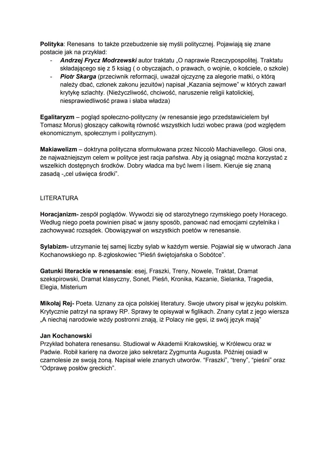 # RENESANS
Nazwa pochodzi od francuskiego słowa, renaissance", które oznacza odrodzenie.
Początek datuje się na XIV w. we Włoszech, oraz XV