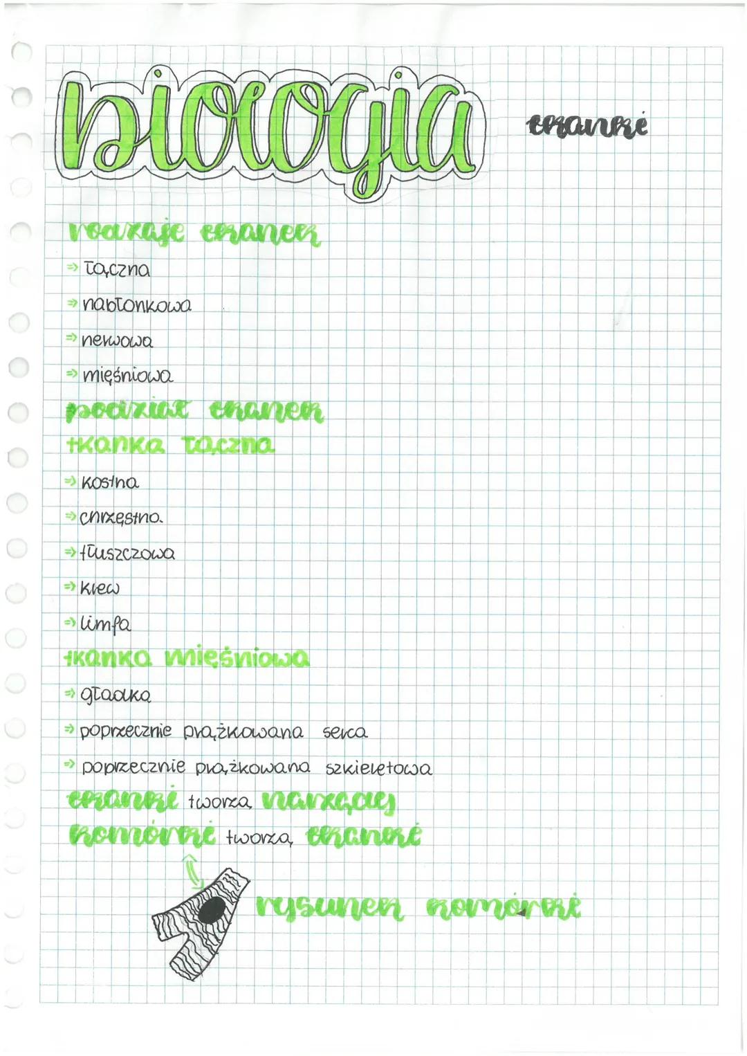 biologia
voaxase cezaner
- Taczna
- nabłonkowa
- nerwowa
- mięśniowa
poaxial chanen
капка тaczna
- Kostna
- chrzestno.
- tłuszczowa
- krew