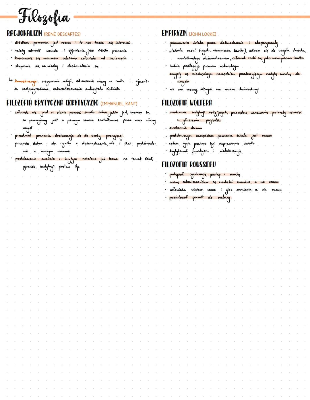 # Oświecenie
POLSKA od lat 40. XVIII u. do 1822
EUROPA - od XVIII w. do 1788. (wybuch rewolugi framanskigi)
Oświecenie to ta. wiek razumn