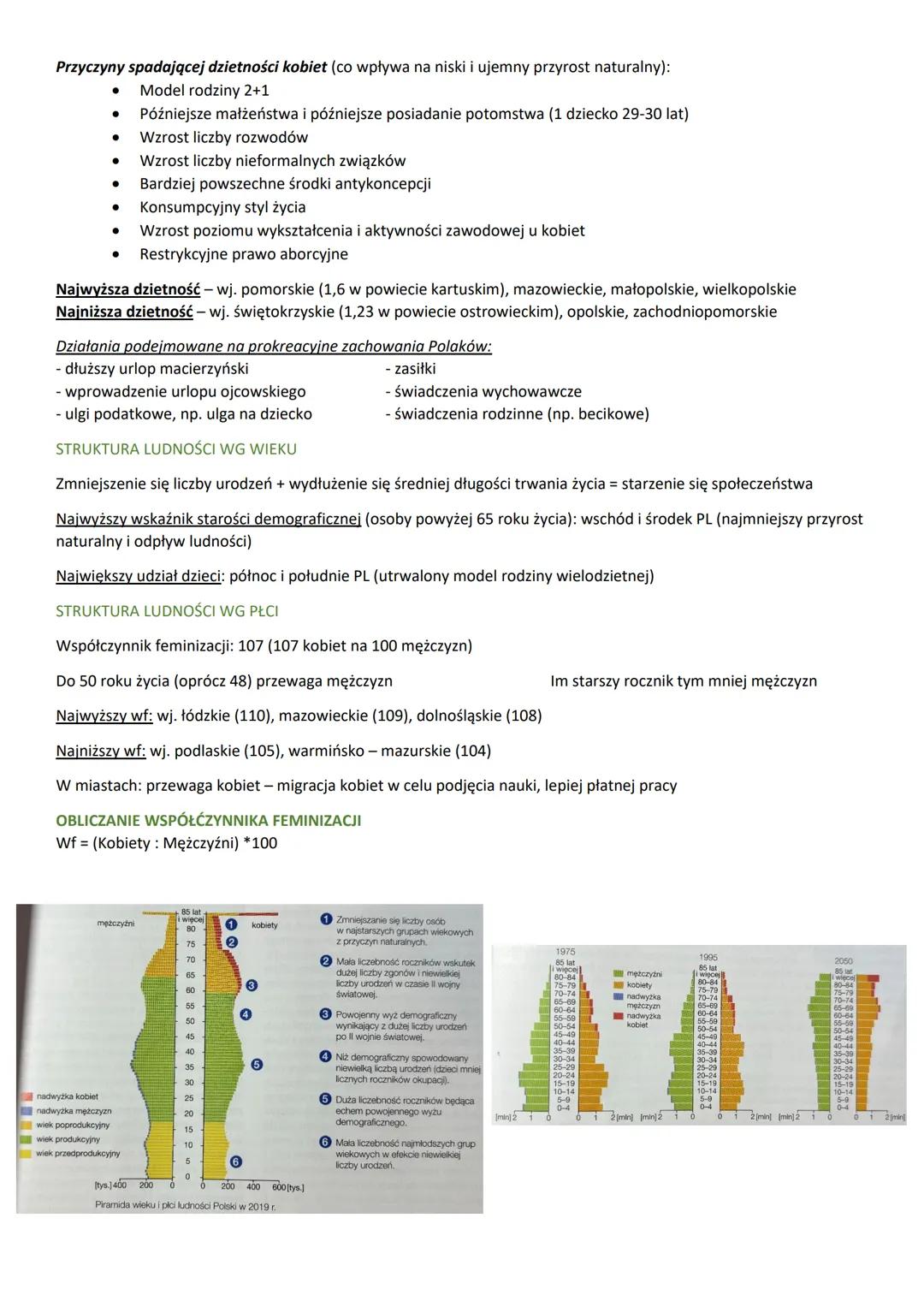 Przed II WŚ- 35mln ludzi w PL
1946r.23,9mln ludzi (30% mniej)
Okres powojenny - w PL bardzo duża dynamika przyrostu liczby ludności
Najszy