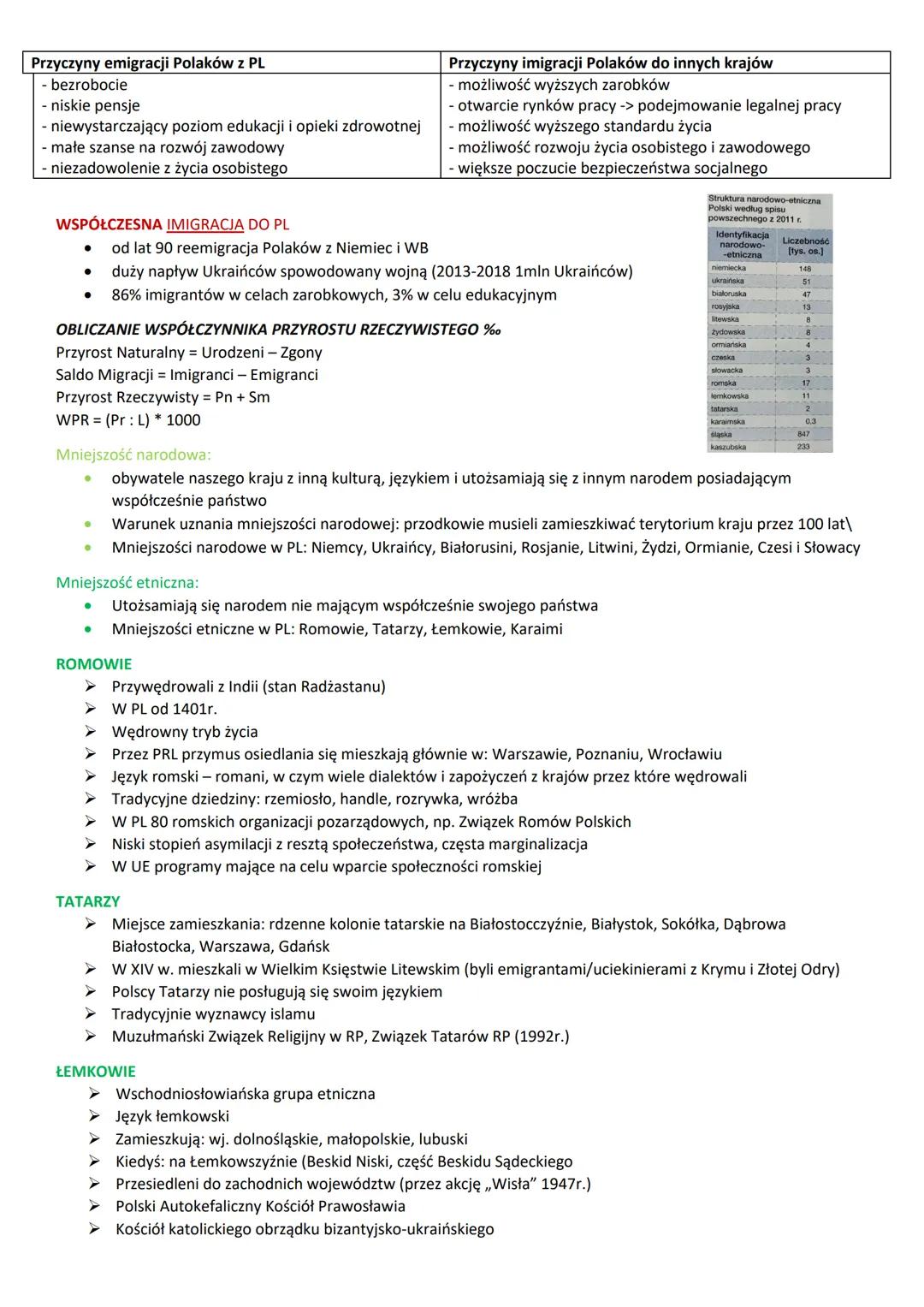 Przed II WŚ- 35mln ludzi w PL
1946r.23,9mln ludzi (30% mniej)
Okres powojenny - w PL bardzo duża dynamika przyrostu liczby ludności
Najszy
