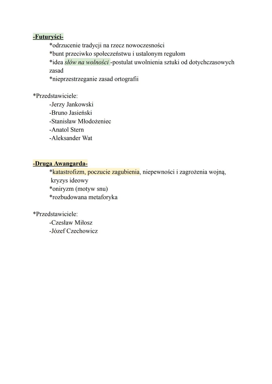 Grupy poetyckie w polsce (dwudziestolecie międzywojenne):
-Skamander-
*grupa skupiona wokół czasopisma "Skamander"
*poruszali tematyki taki