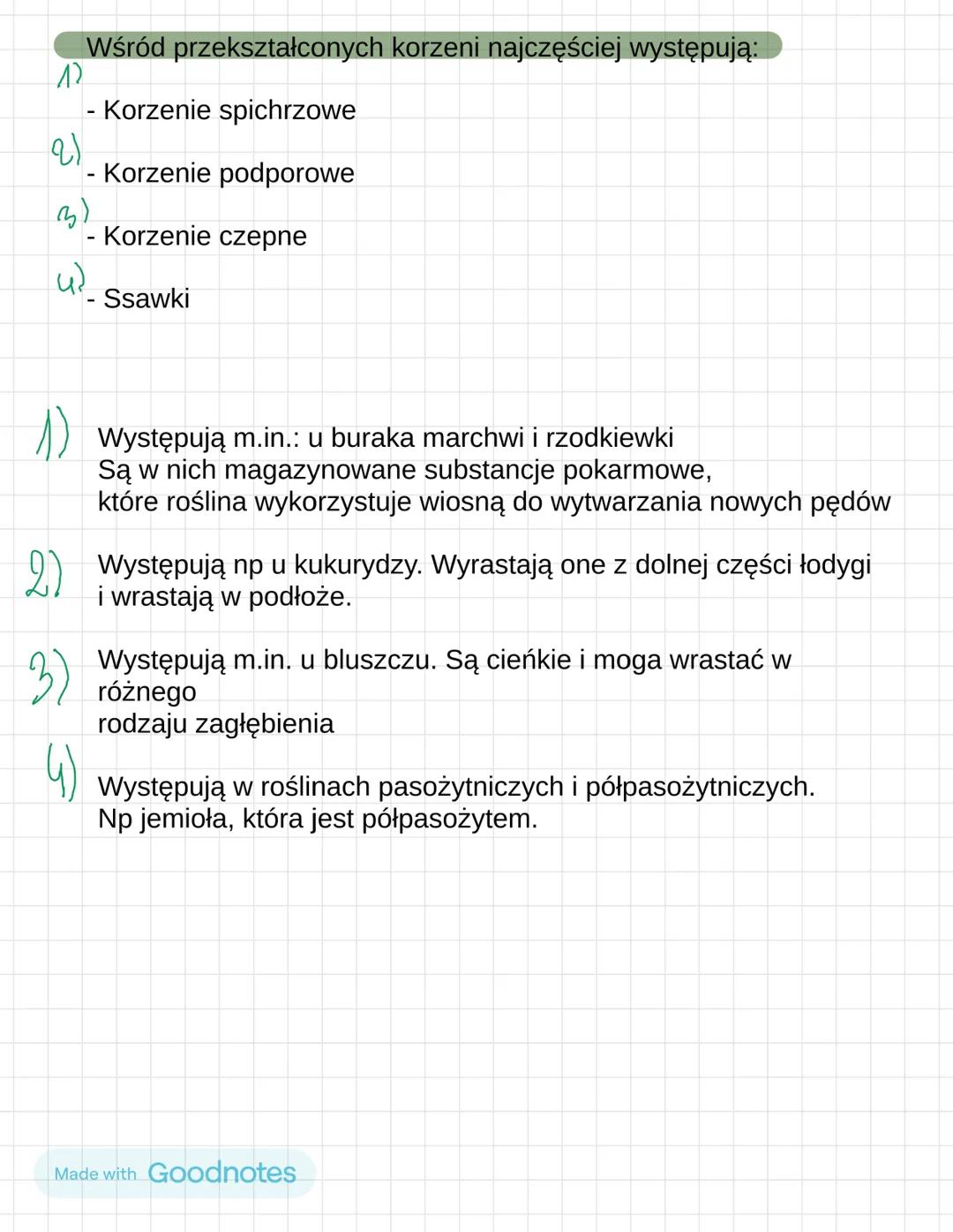 IV TKANKI I ORGANY ROŚLINNE
1) TKANKI ROSLINE
2) KORZEŃ
3) PĘD, FUNKCJE ŁODYGI
4)LISC
Made with Goodnotes 1)
TKANKI
t. twórcze
t. state
а
za