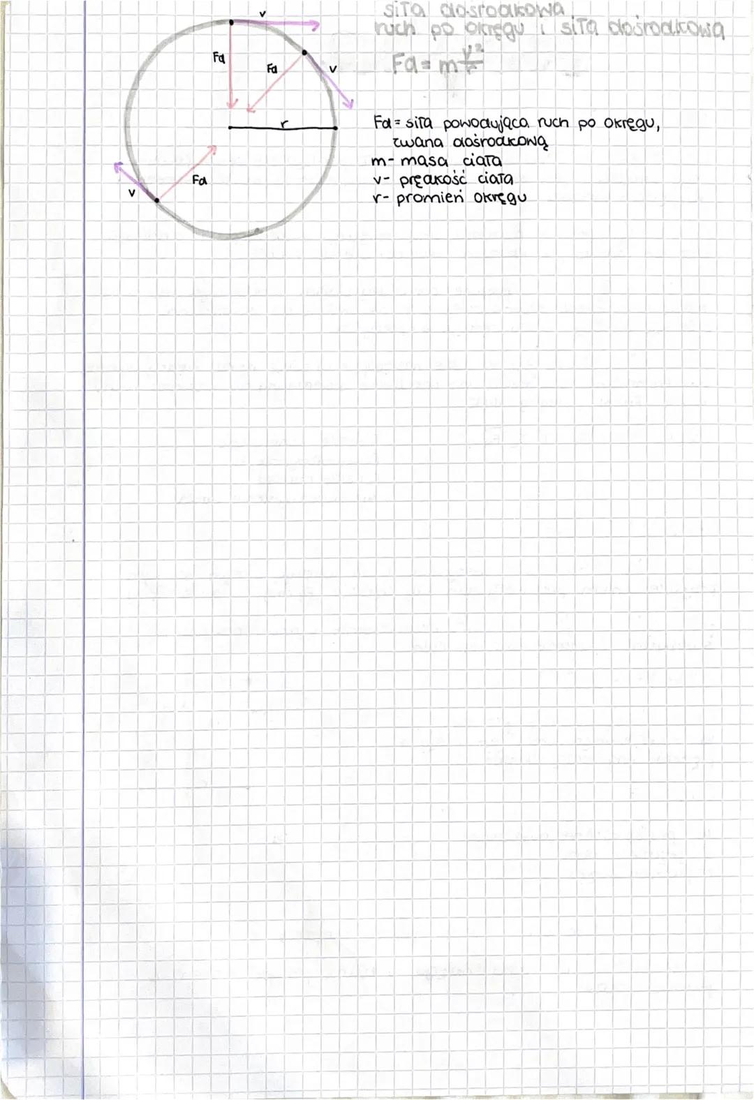 bizyka
OPORY RUCHU
sita oporu Osredka działa na ciało poruszające się wcaledem
tego ośrodka i jest skierowana przeciwnie do prędkości ciała